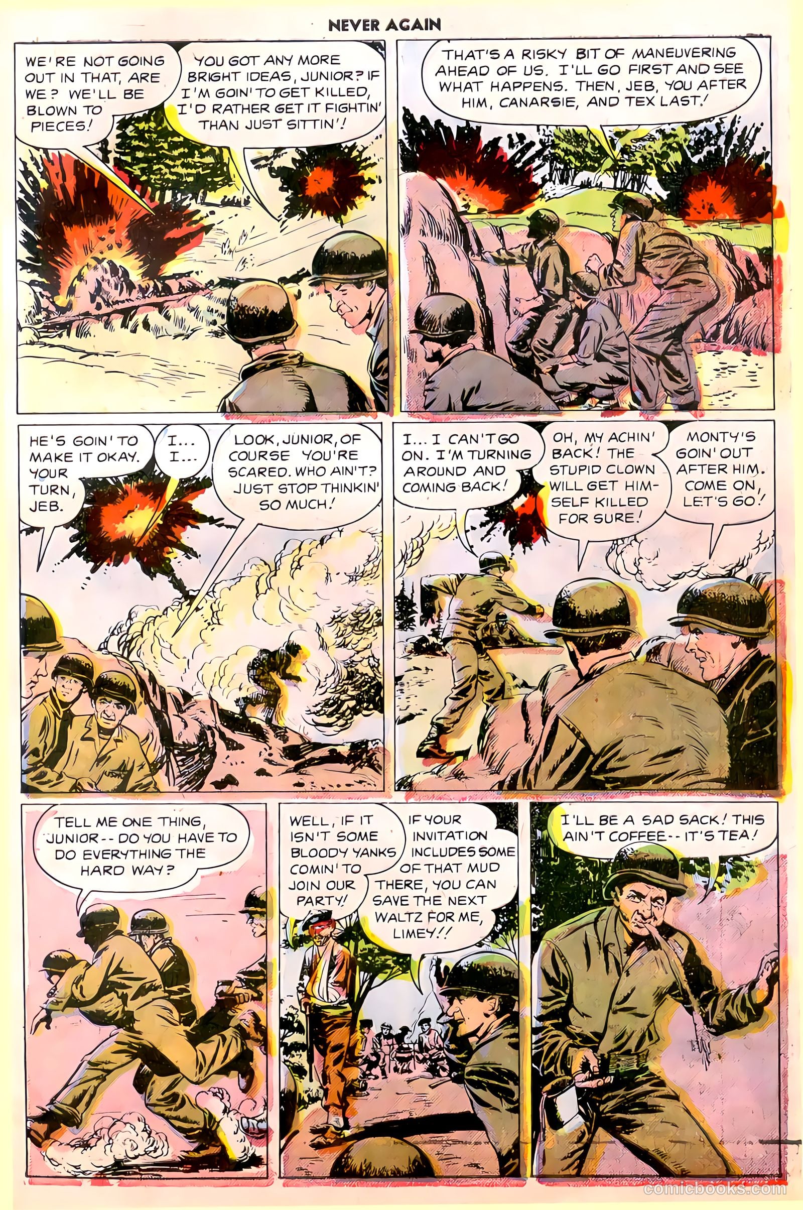 Never Again #8 (1956) — page 29 of 36