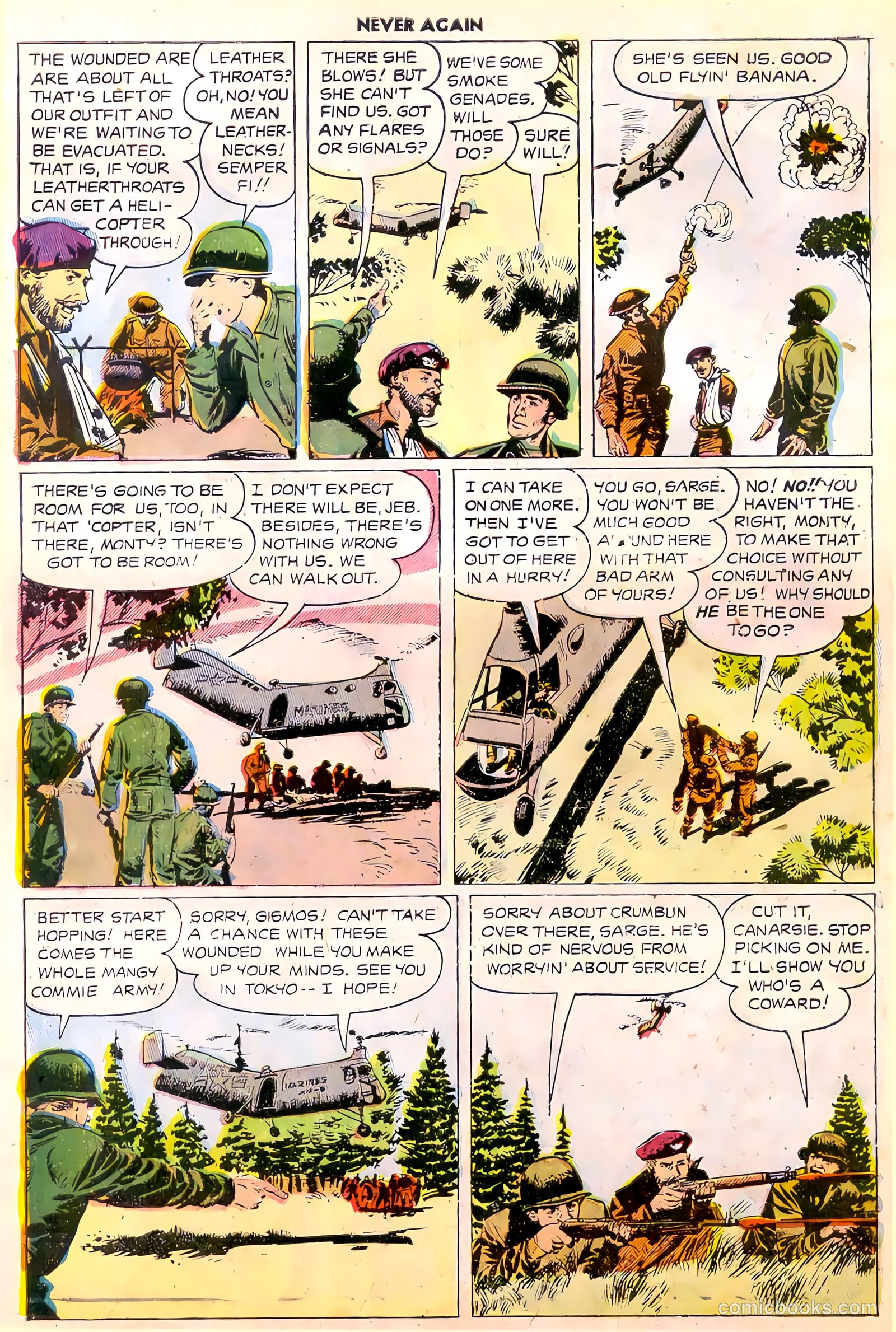 Never Again #8 (1956) — page 30 of 36