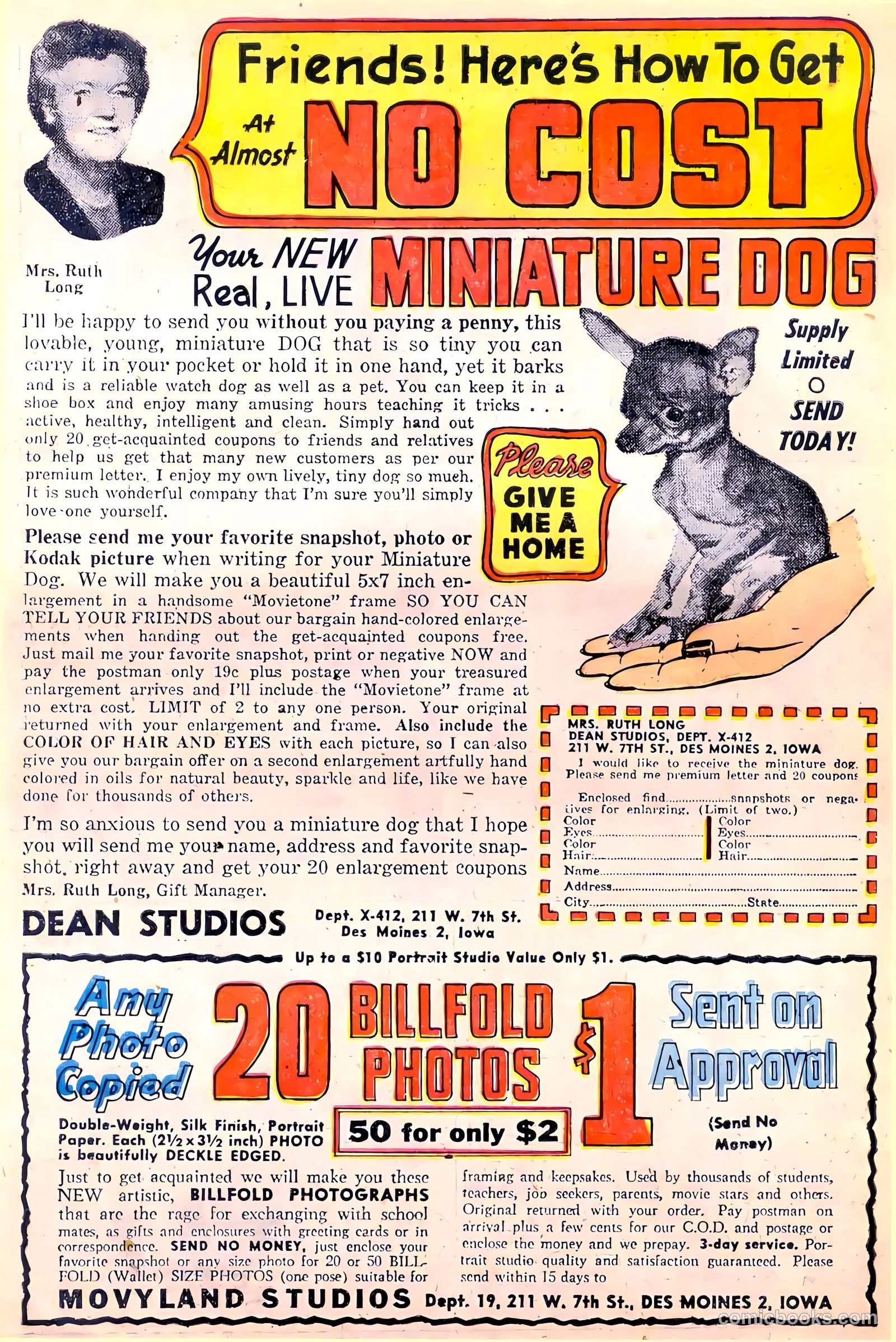 Never Again #8 (1956) — page 34 of 36