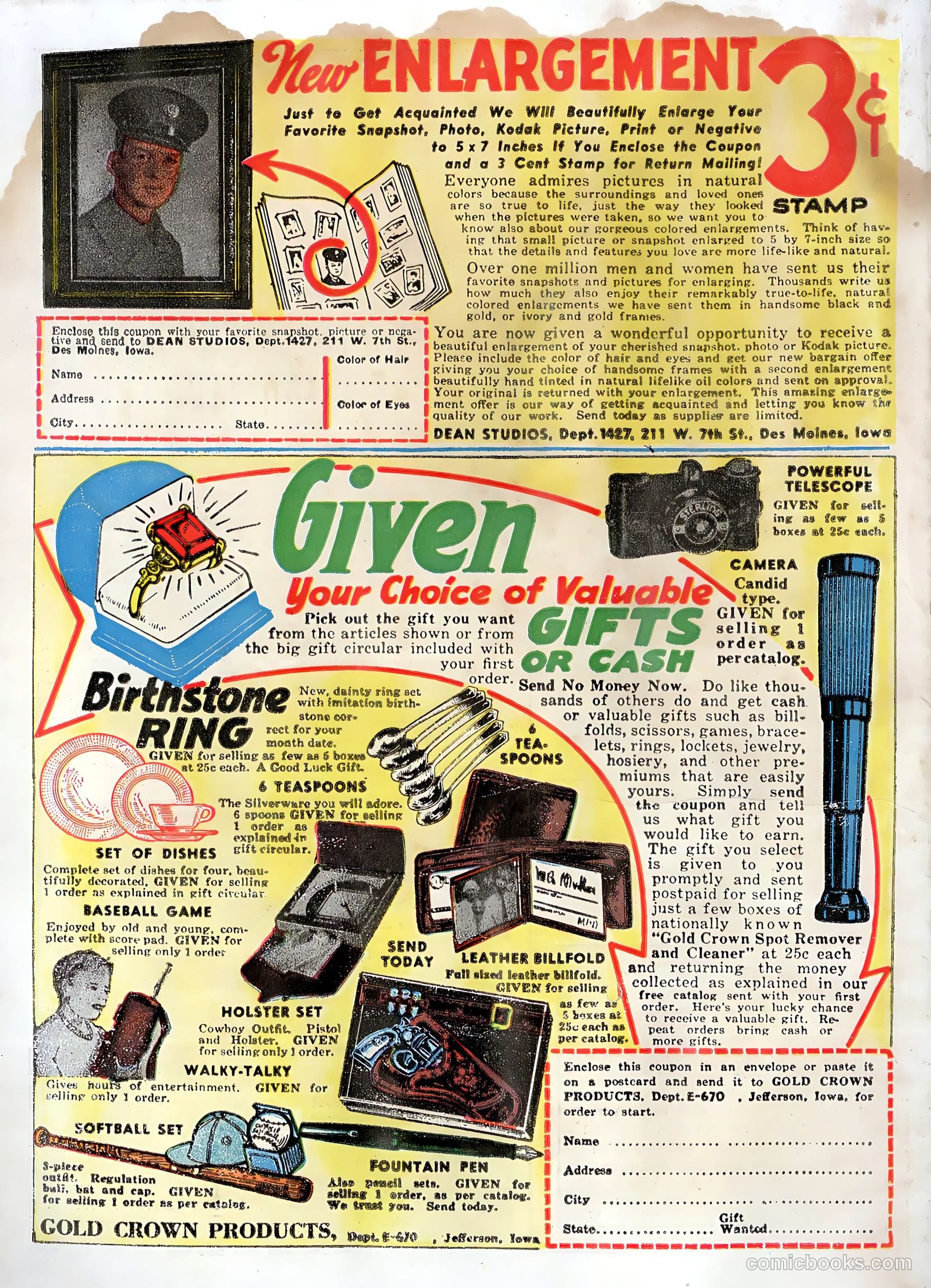 New Comics #1 (1990) — page 36 of 36