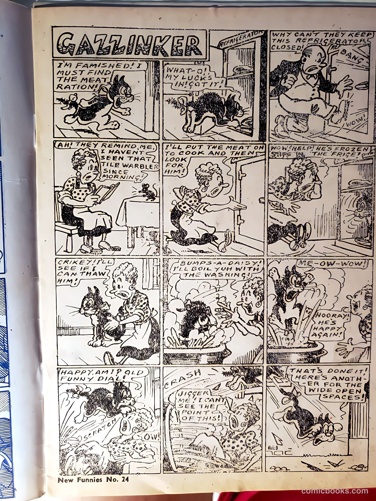 New Funnies #24 (1945) — page 3 of 20