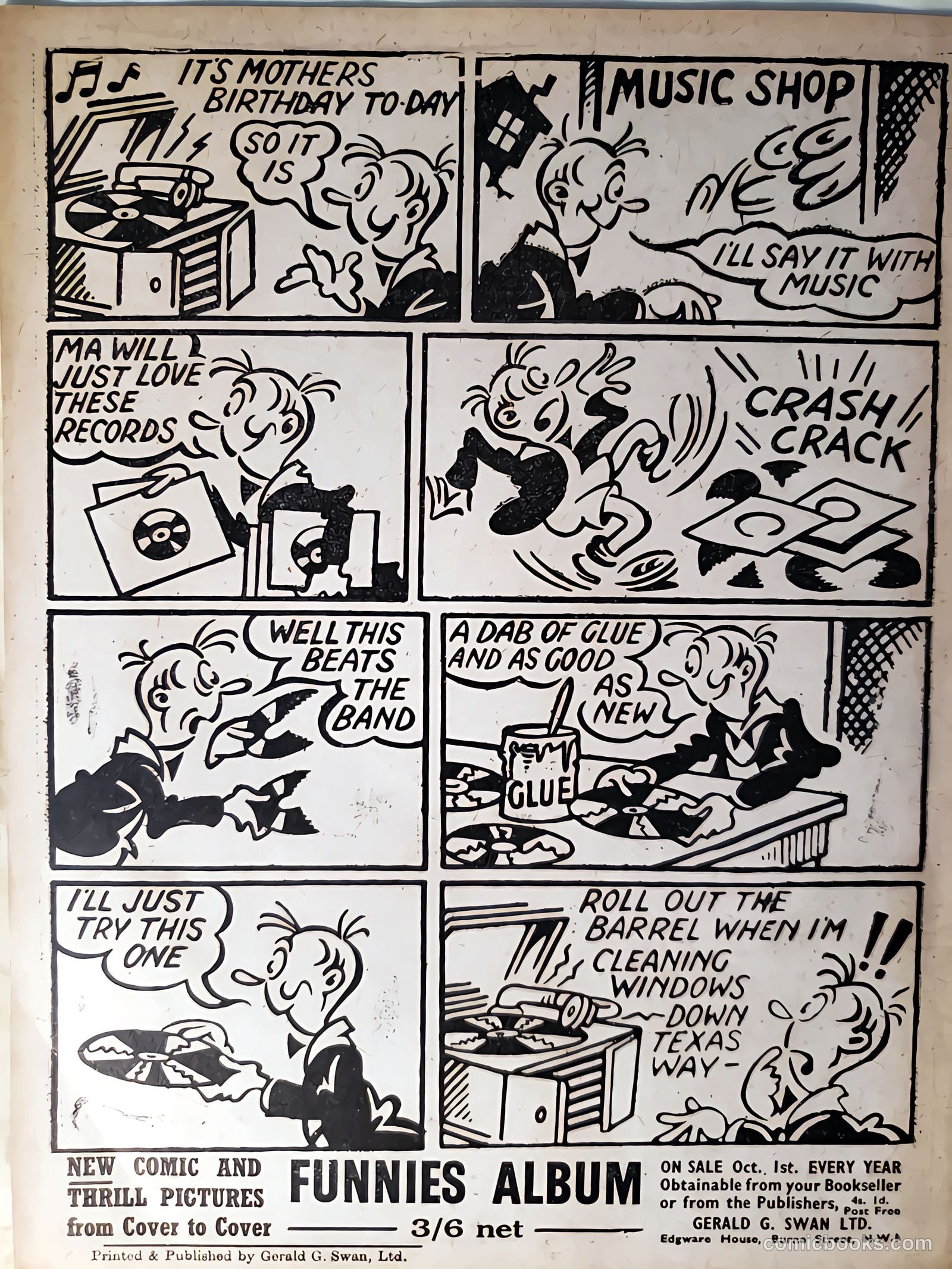 New Funnies #28 (1946) — page 16 of 16