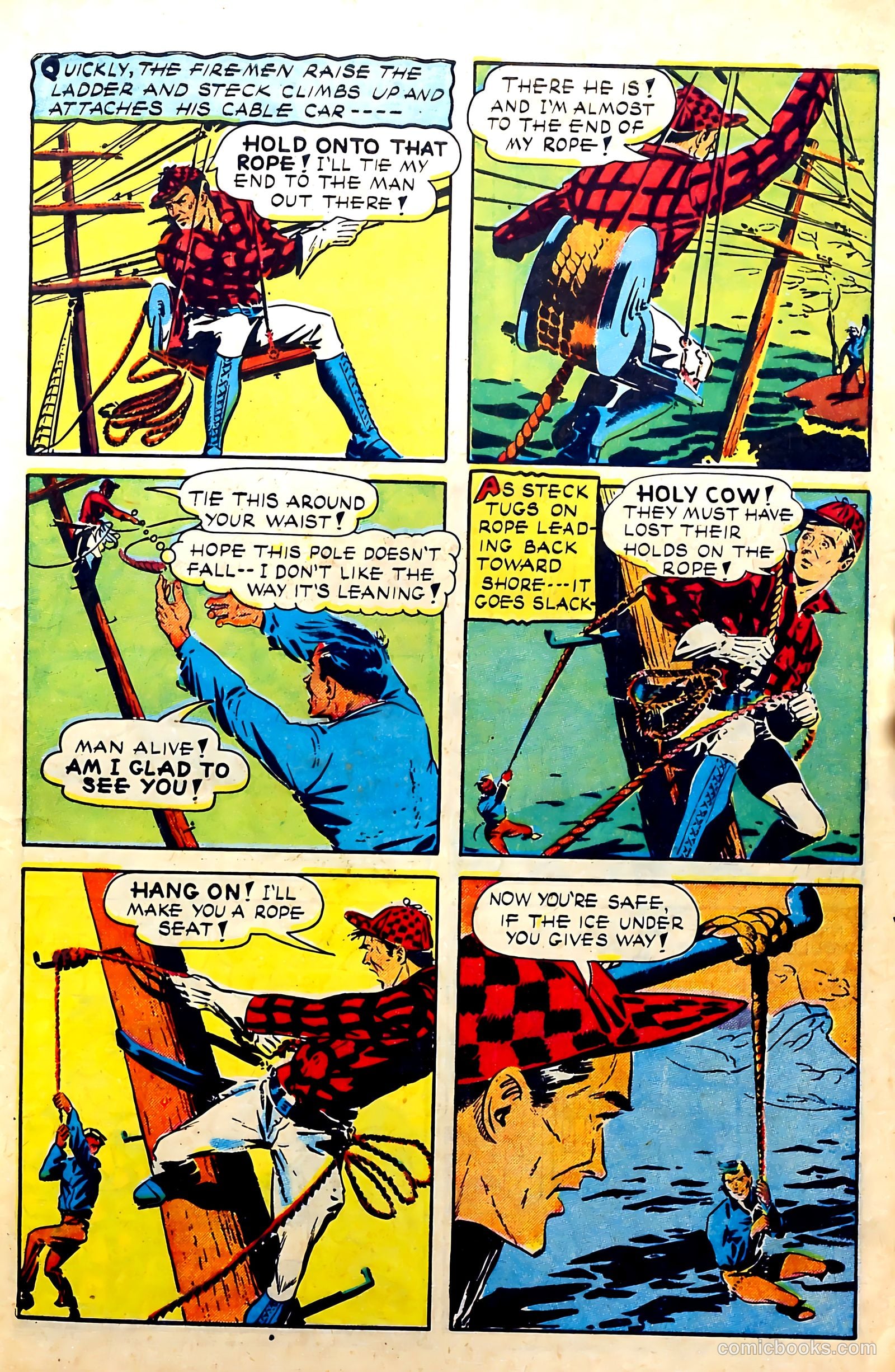New Heroic Comics #40 (1947) — page 9 of 52
