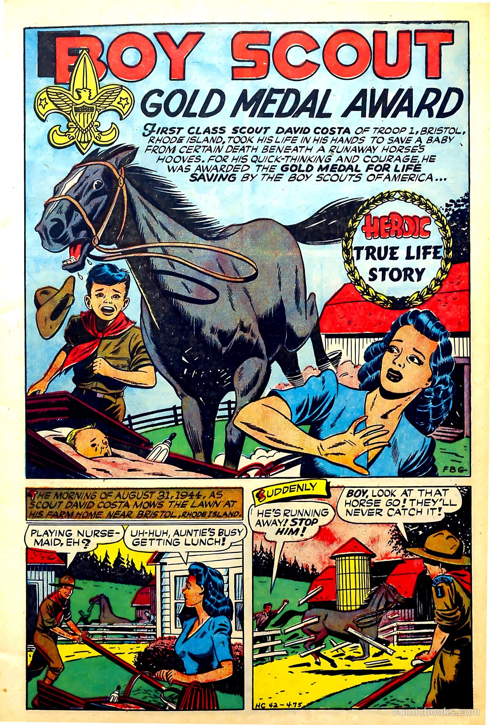 New Heroic Comics #42 (1947) — page 3 of 52