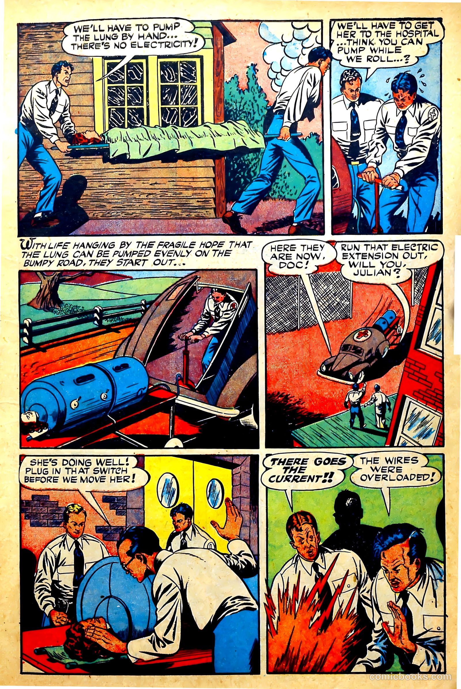 New Heroic Comics #44 (1947) — page 9 of 52