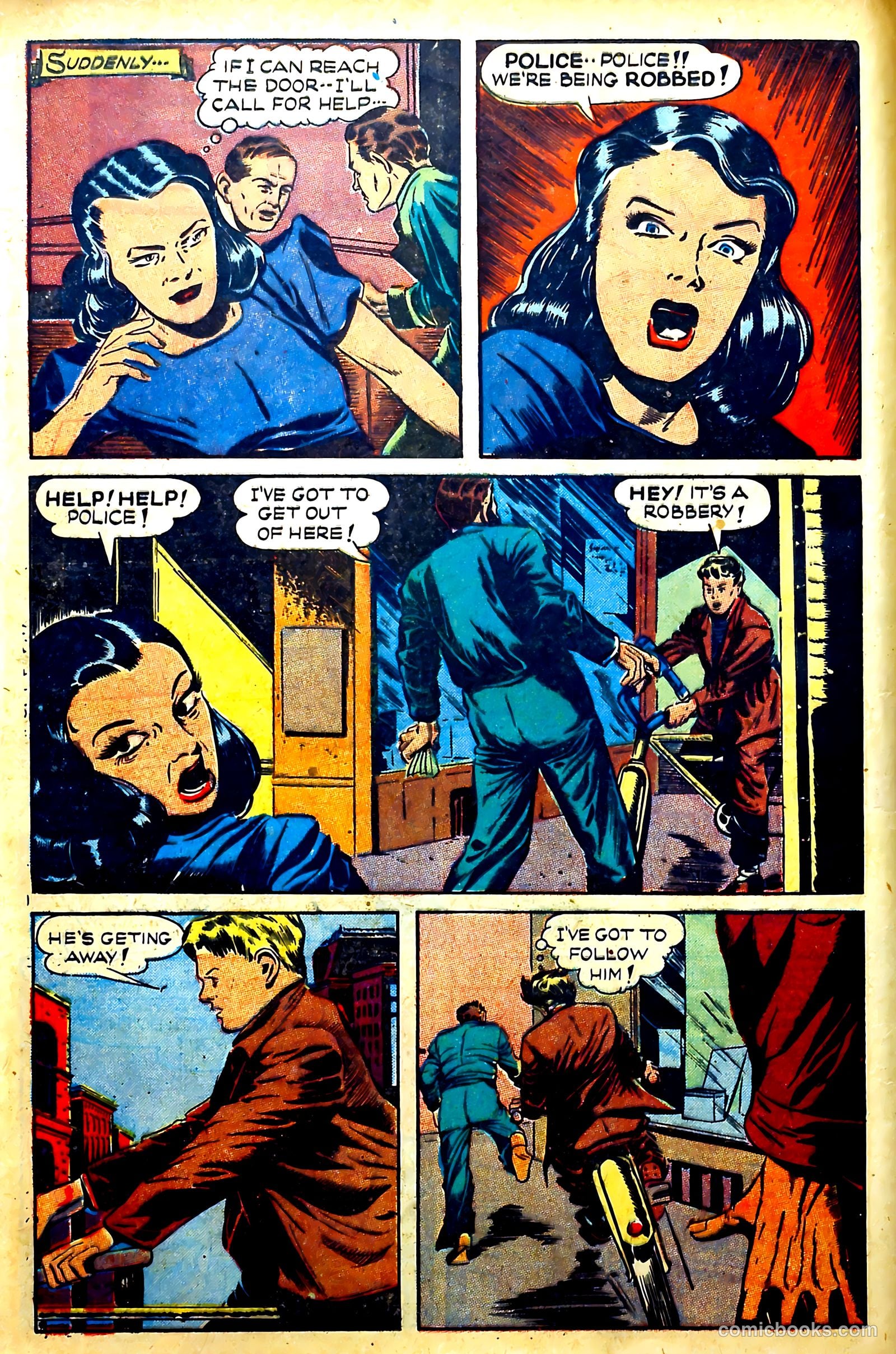New Heroic Comics #44 (1947) — page 16 of 52