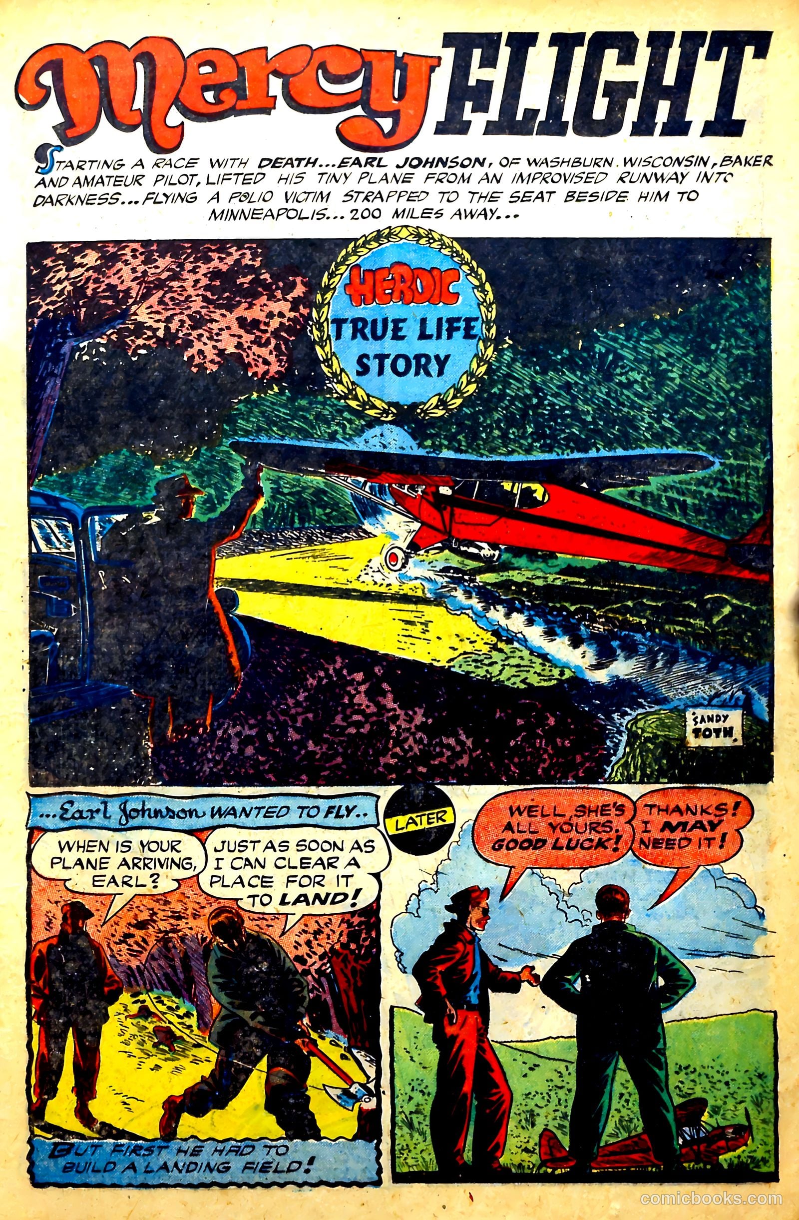 New Heroic Comics #44 (1947) — page 19 of 52