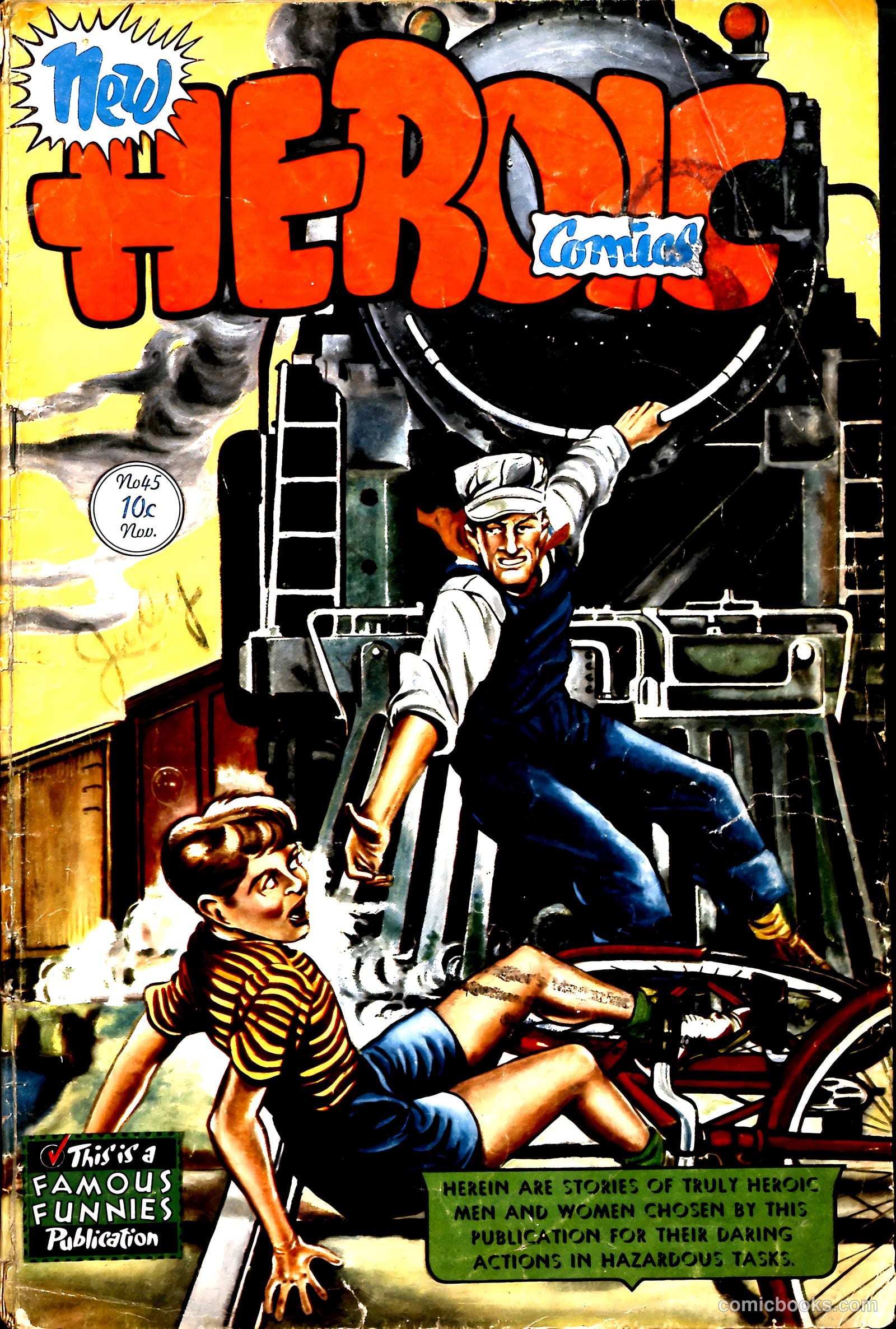 New Heroic Comics #45