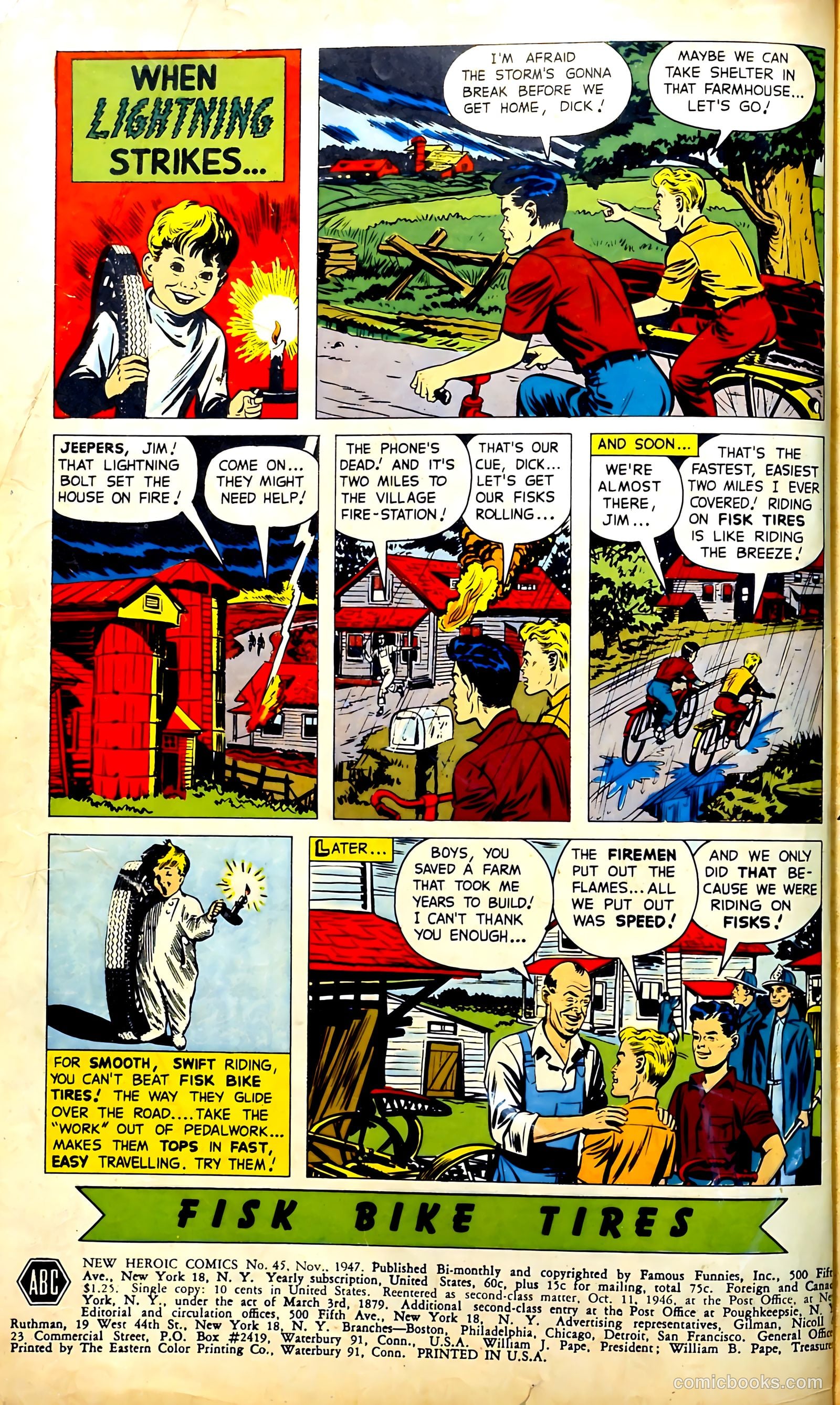 New Heroic Comics #45 (1947) — page 2 of 52