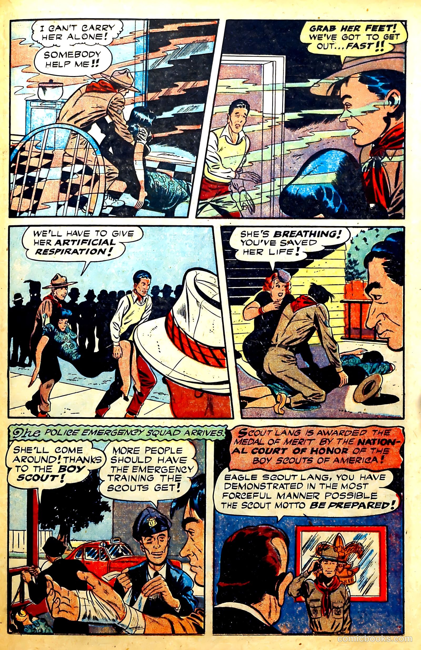 New Heroic Comics #45 (1947) — page 37 of 52
