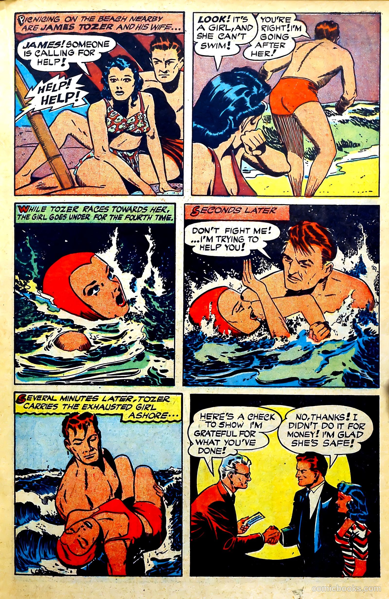 New Heroic Comics #46 (1948) — page 23 of 52