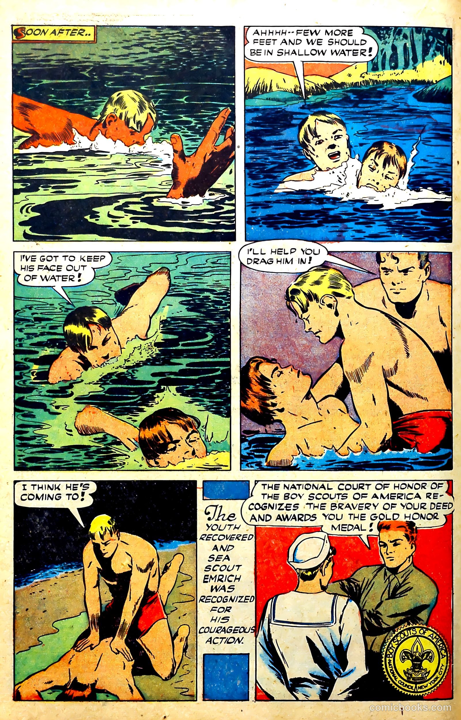 New Heroic Comics #47 (1948) — page 20 of 52