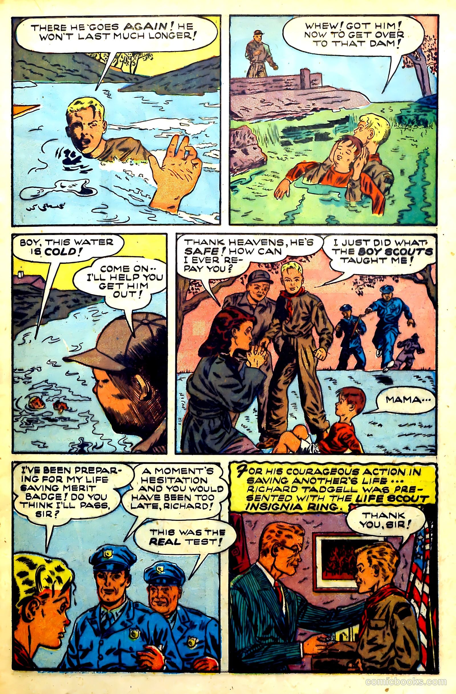 New Heroic Comics #48 (1948) — page 23 of 52