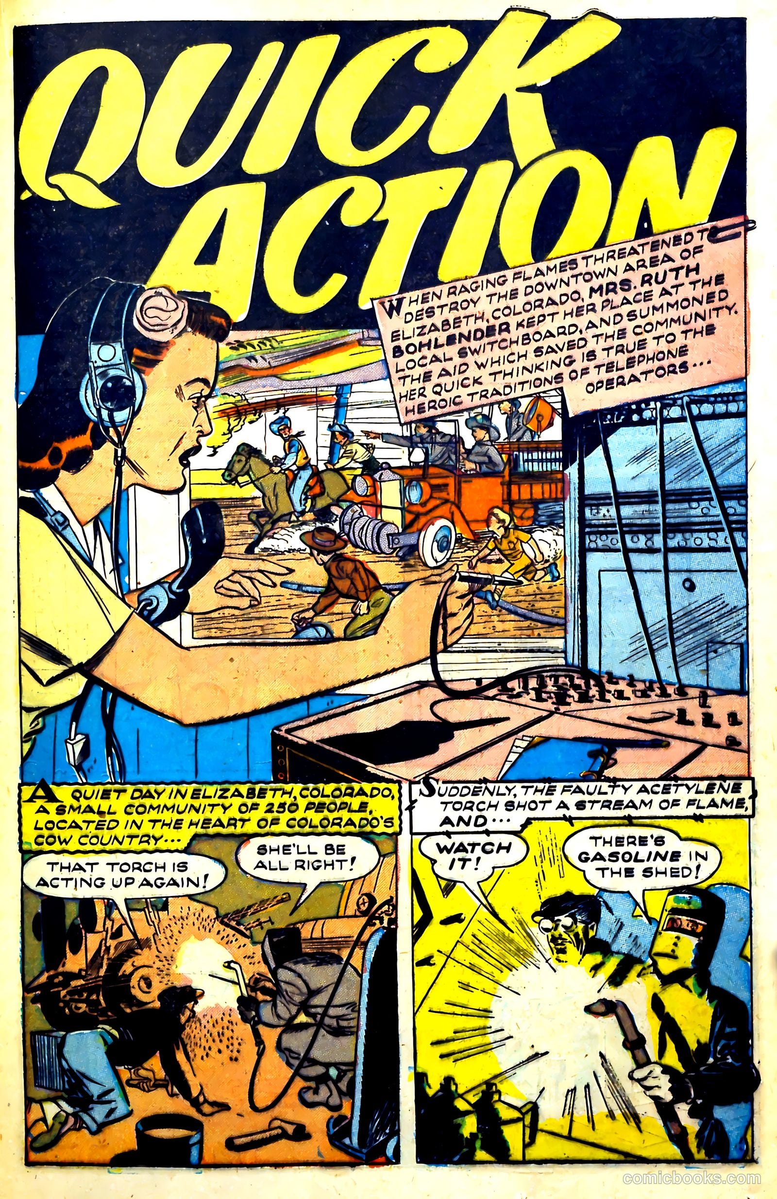 New Heroic Comics #48 (1948) — page 35 of 52