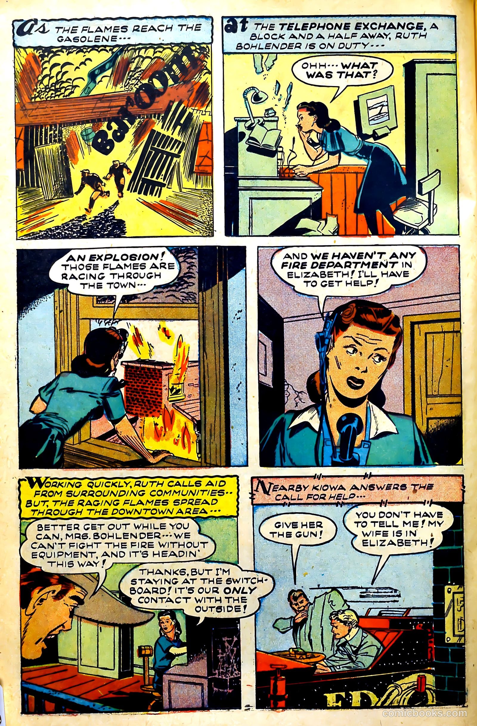 New Heroic Comics #48 (1948) — page 36 of 52