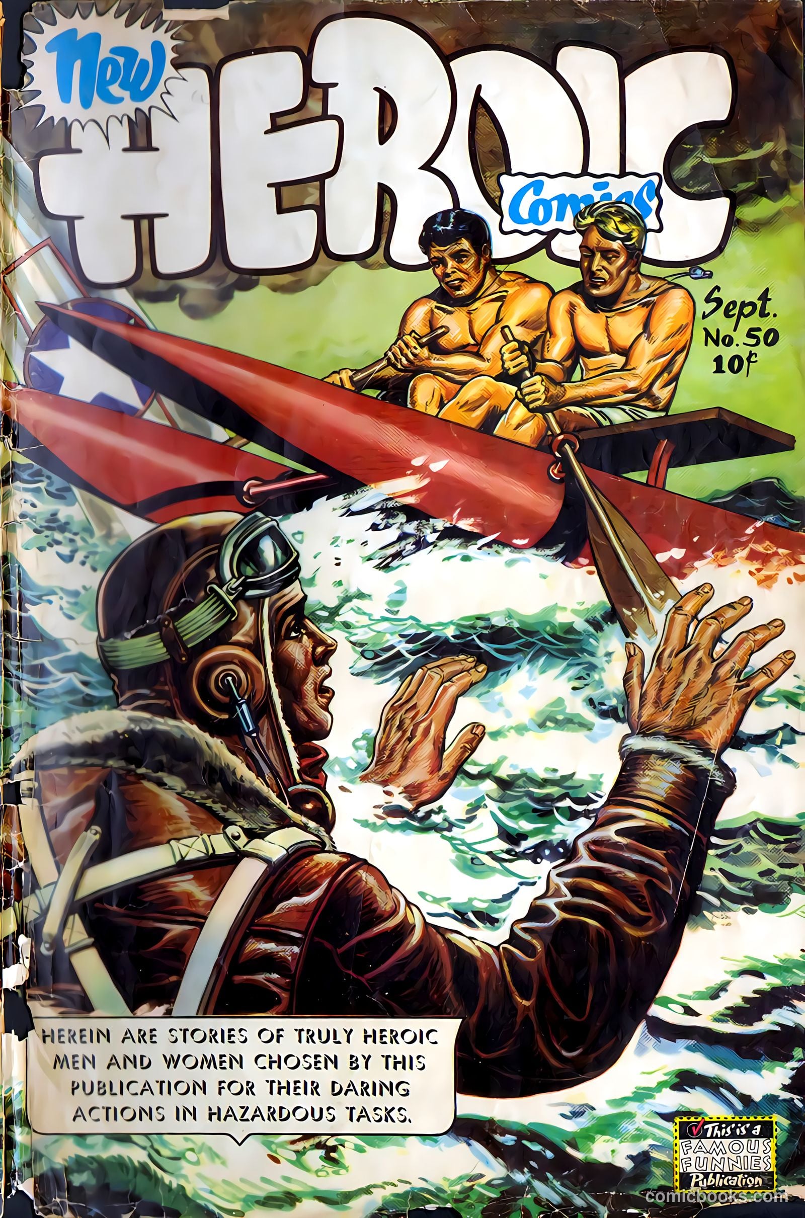 New Heroic Comics #50