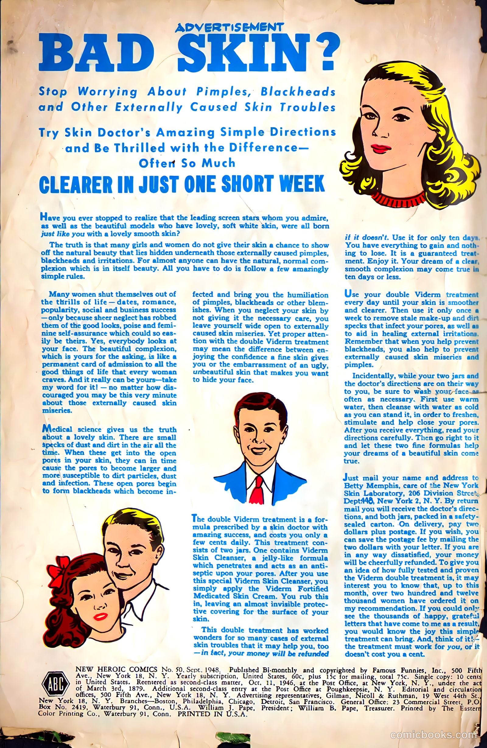 New Heroic Comics #50 (1948) — page 2 of 52