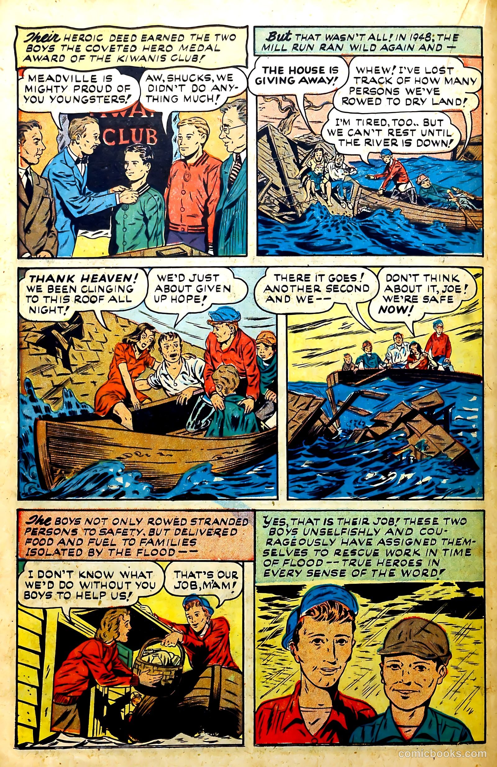 New Heroic Comics #53 (1949) — page 22 of 52