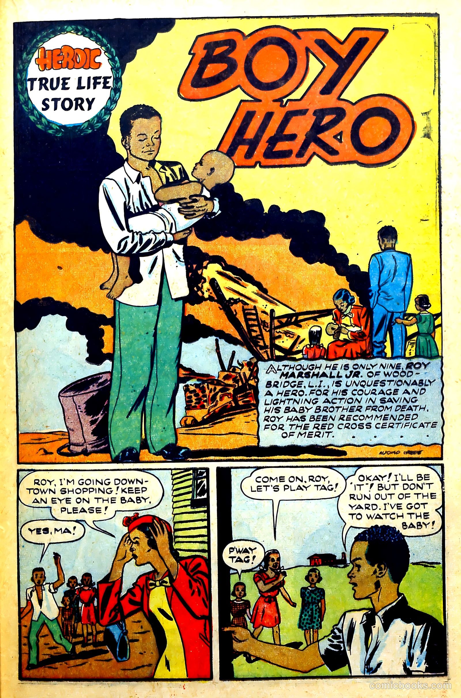 New Heroic Comics #53 (1949) — page 35 of 52