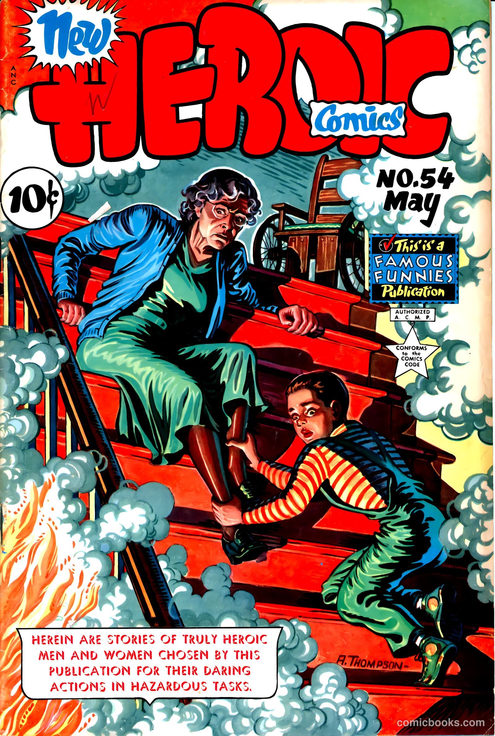 New Heroic Comics #54
