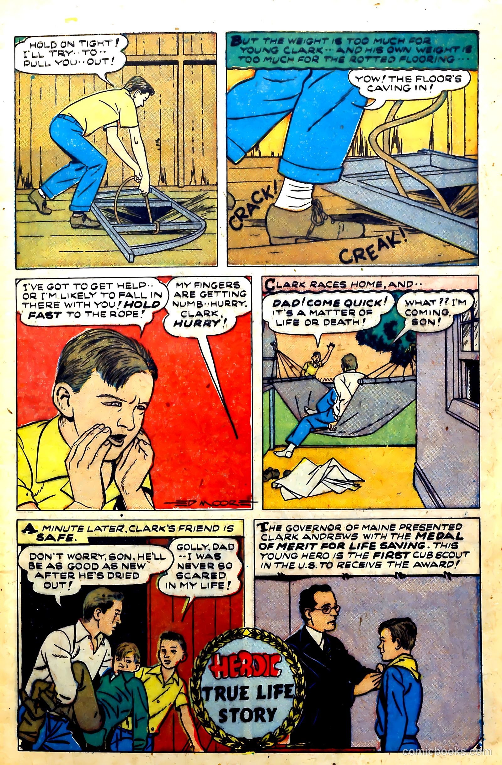 New Heroic Comics #54 (1949) — page 9 of 51