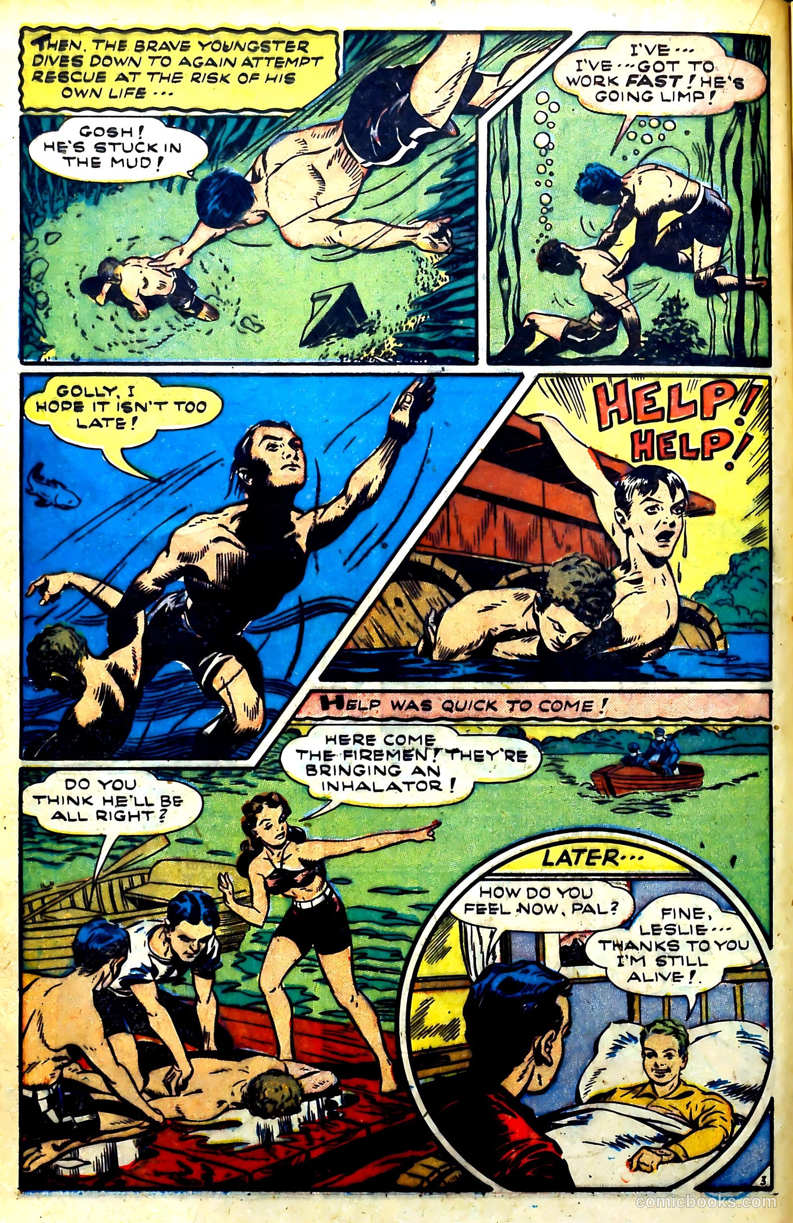 New Heroic Comics #54 (1949) — page 20 of 51