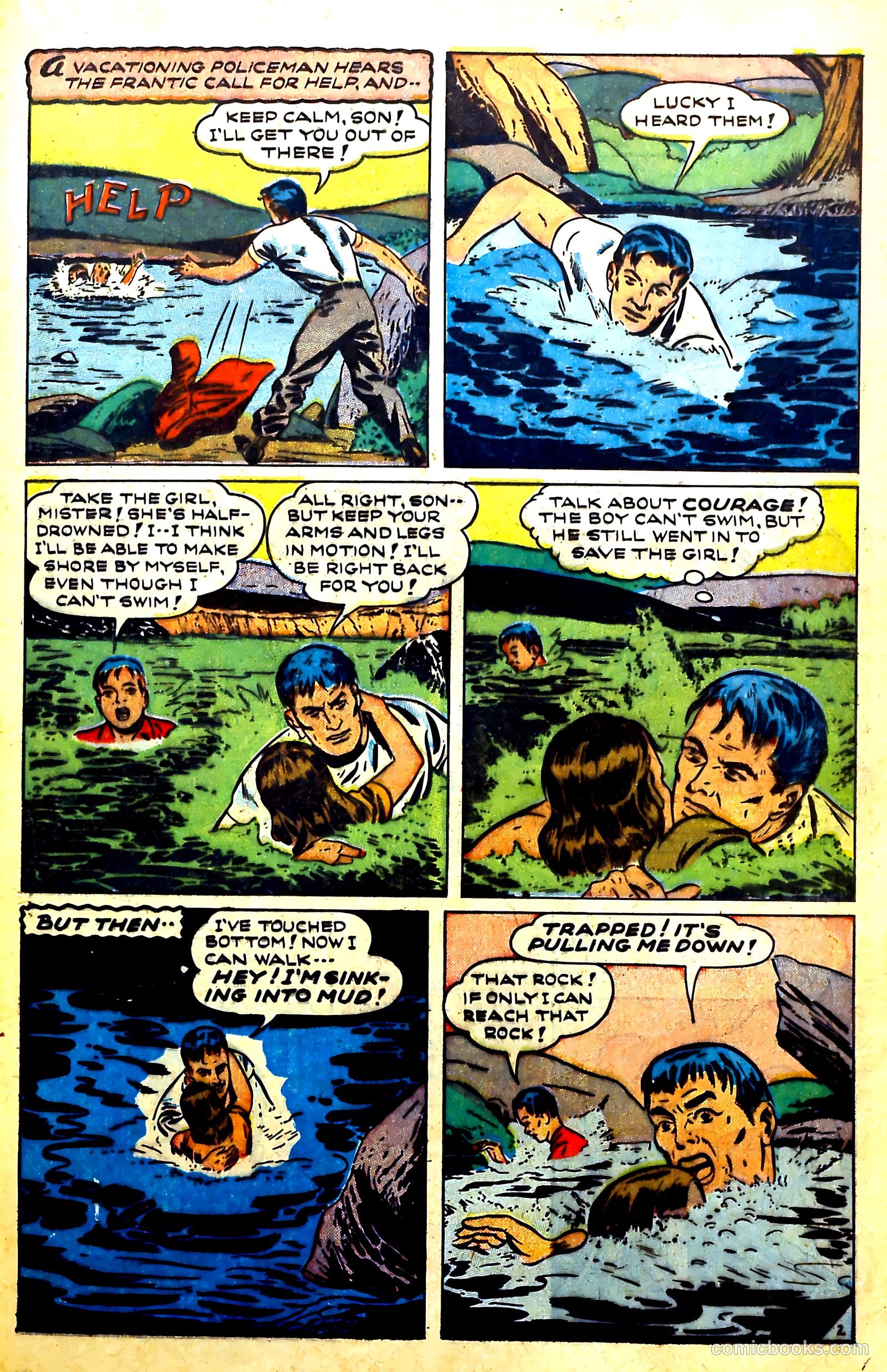 New Heroic Comics #54 (1949) — page 34 of 51