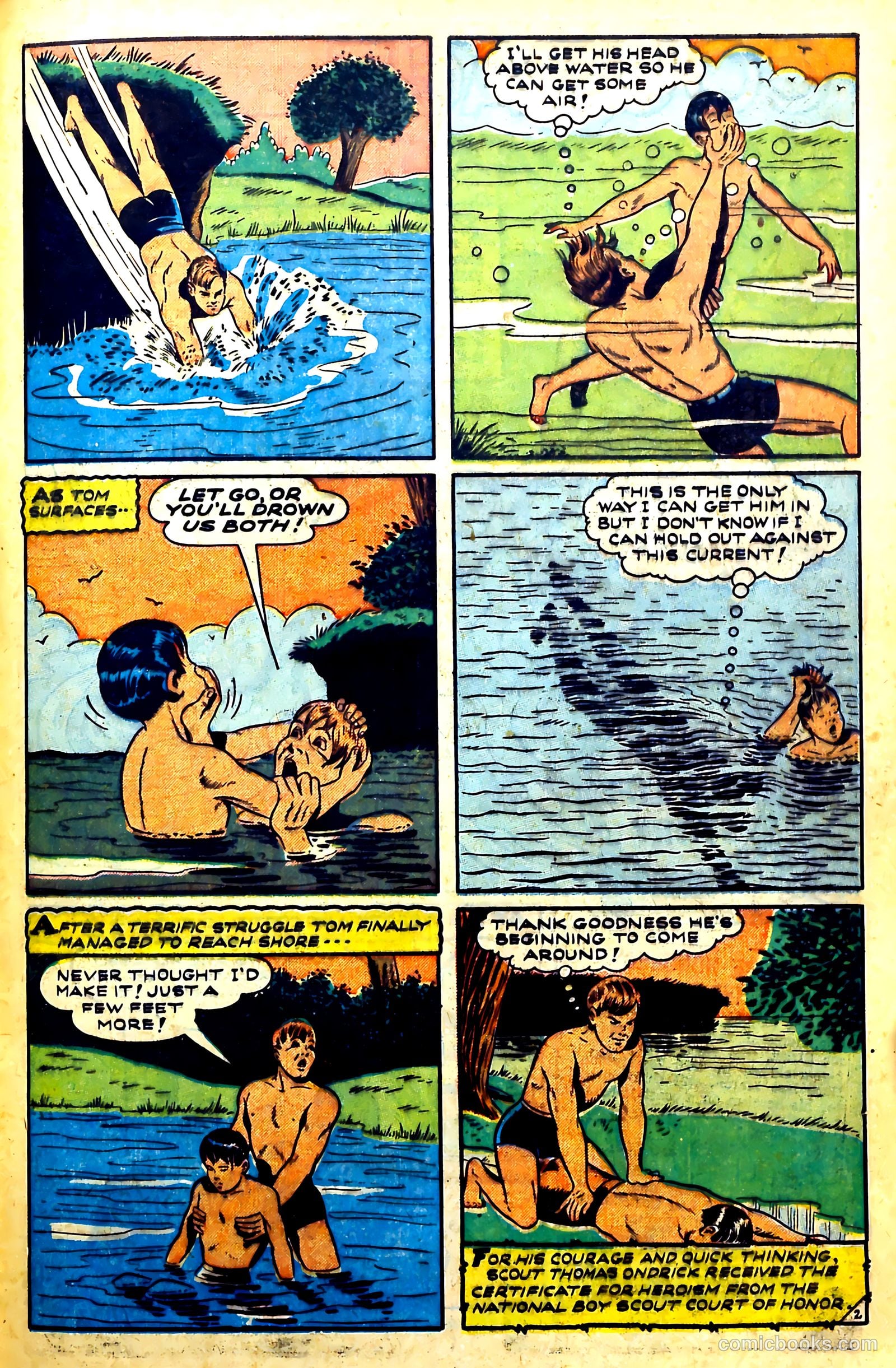 New Heroic Comics #54 (1949) — page 46 of 51