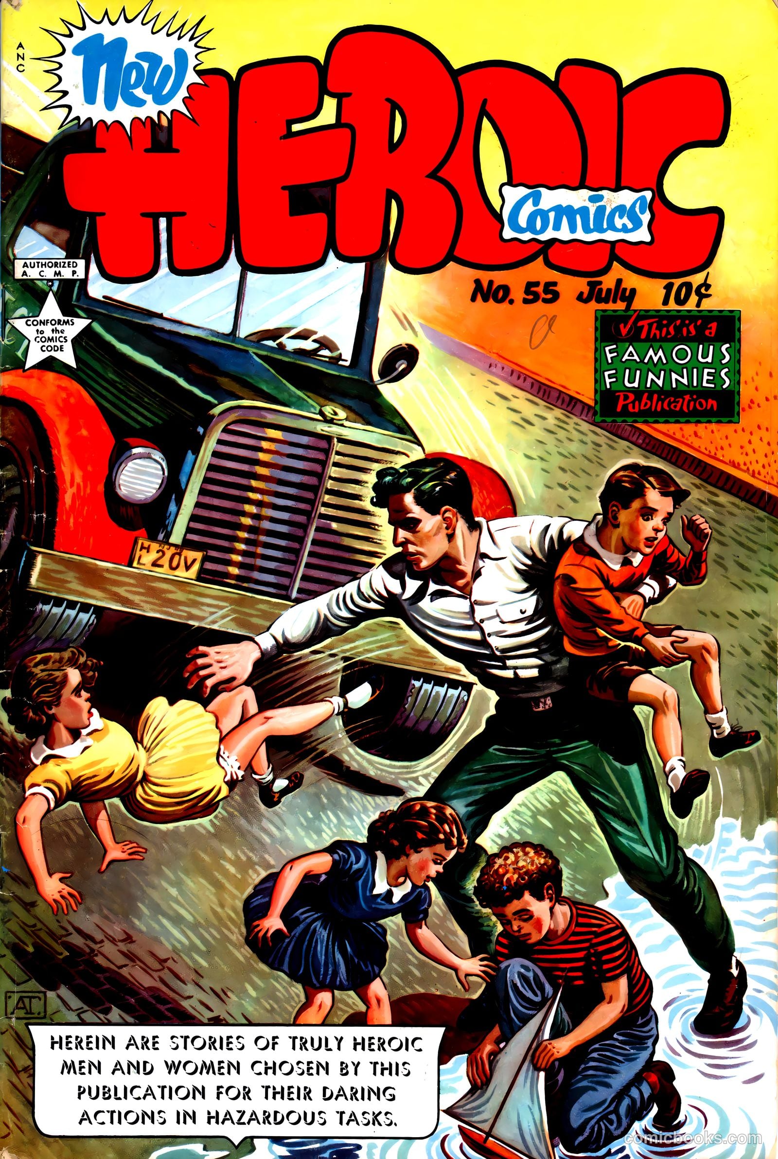 New Heroic Comics #55