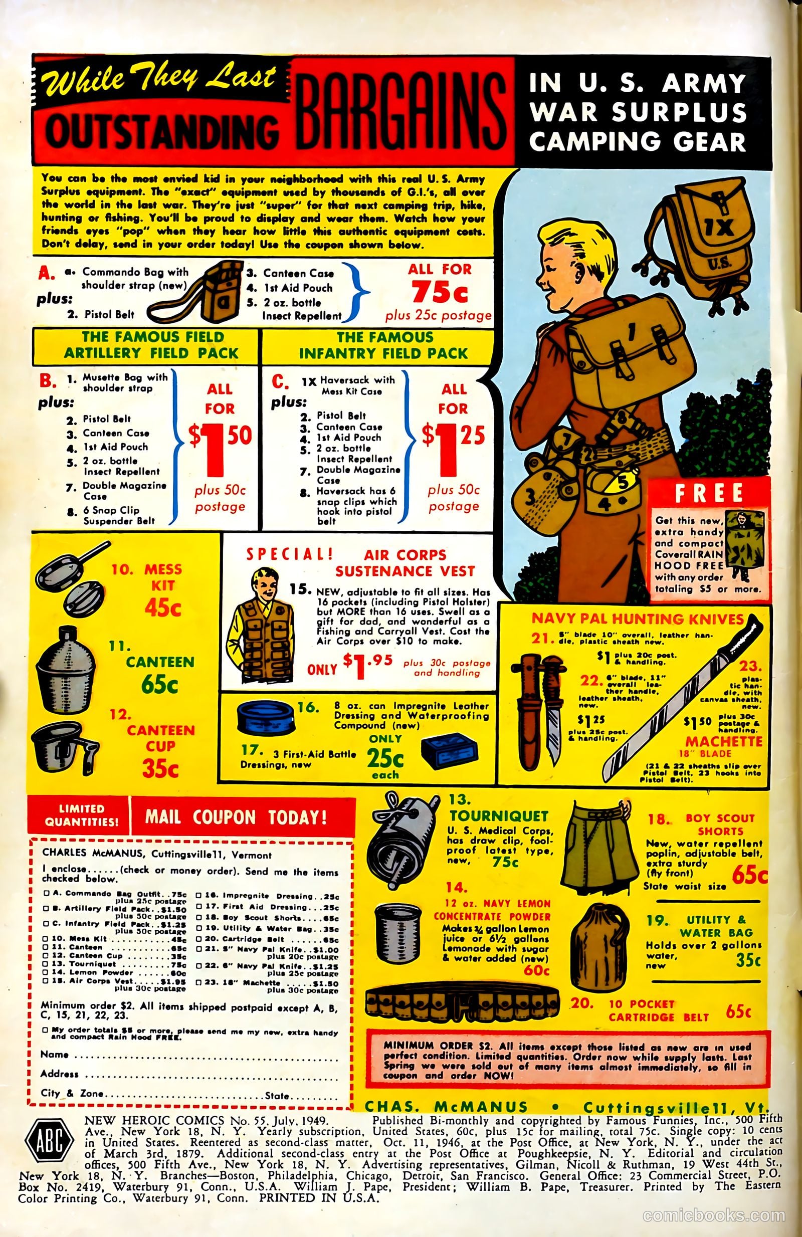 New Heroic Comics #55 (1949) — page 2 of 53