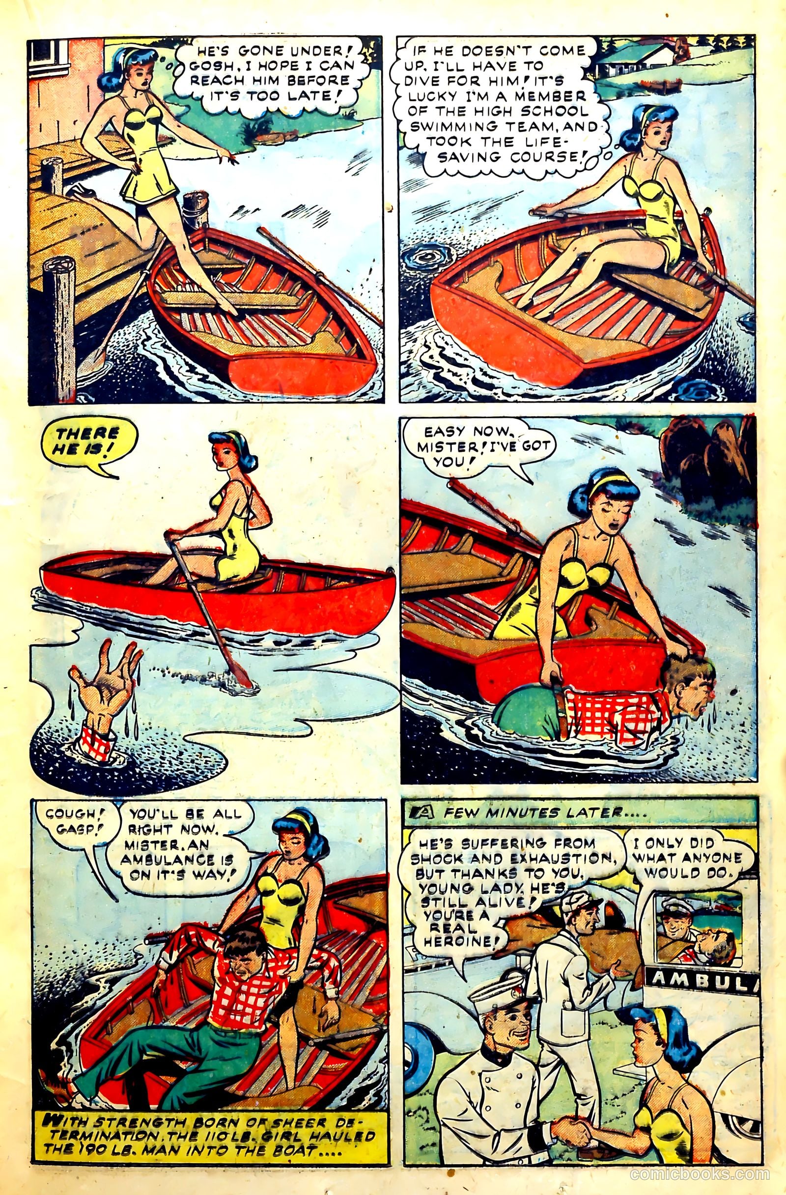 New Heroic Comics #55 (1949) — page 23 of 53