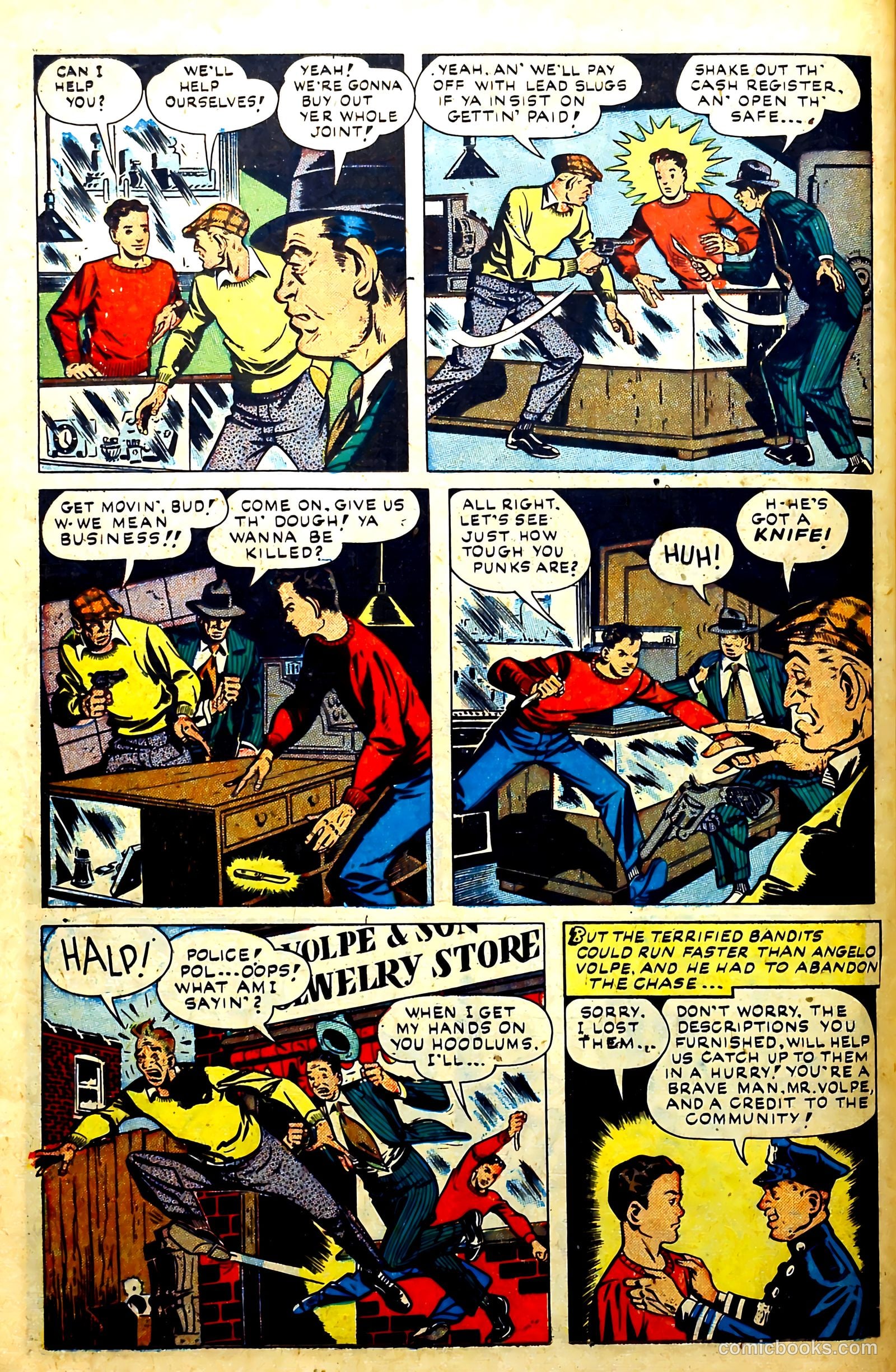 New Heroic Comics #55 (1949) — page 38 of 53