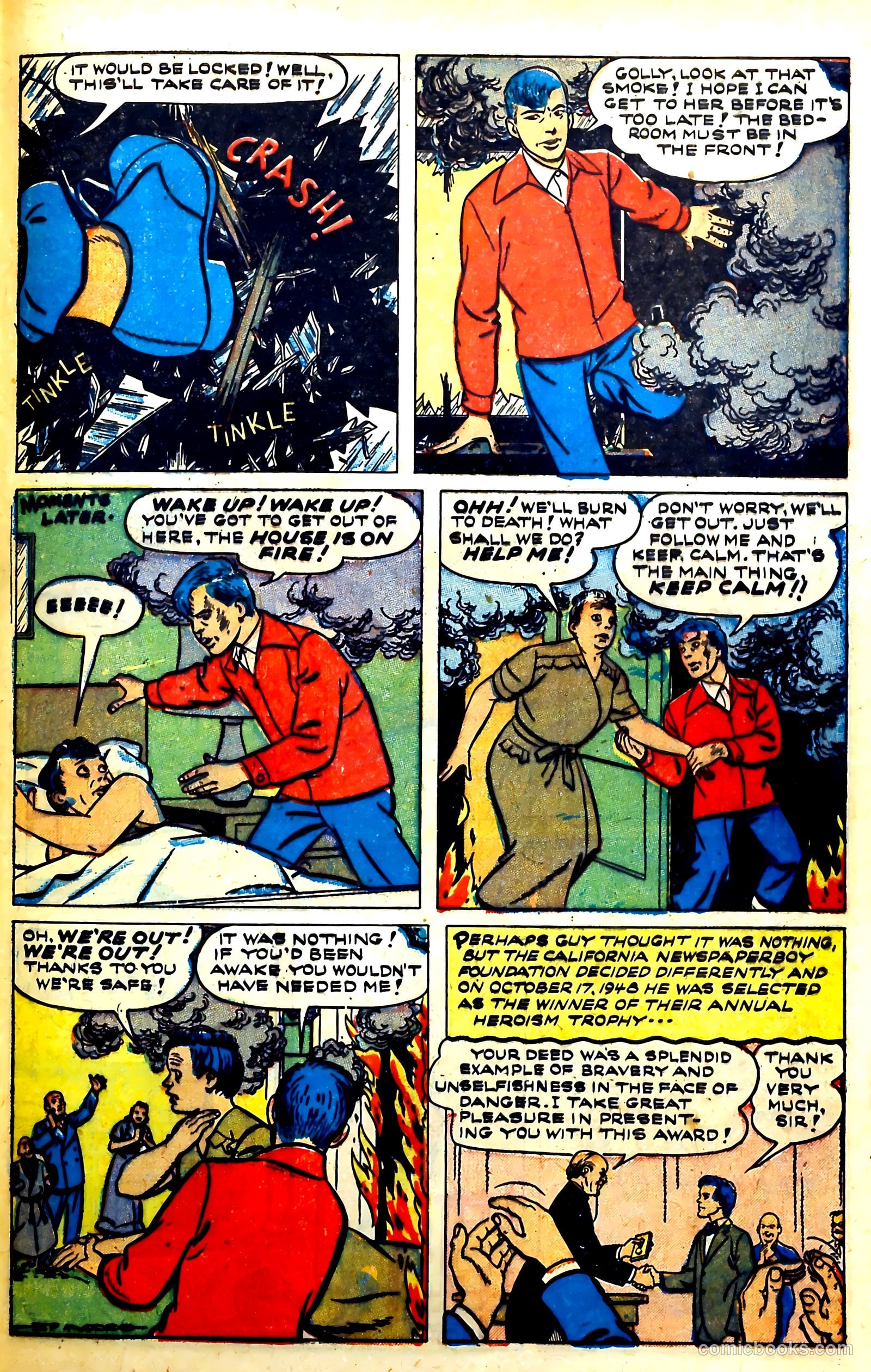 New Heroic Comics #55 (1949) — page 45 of 53