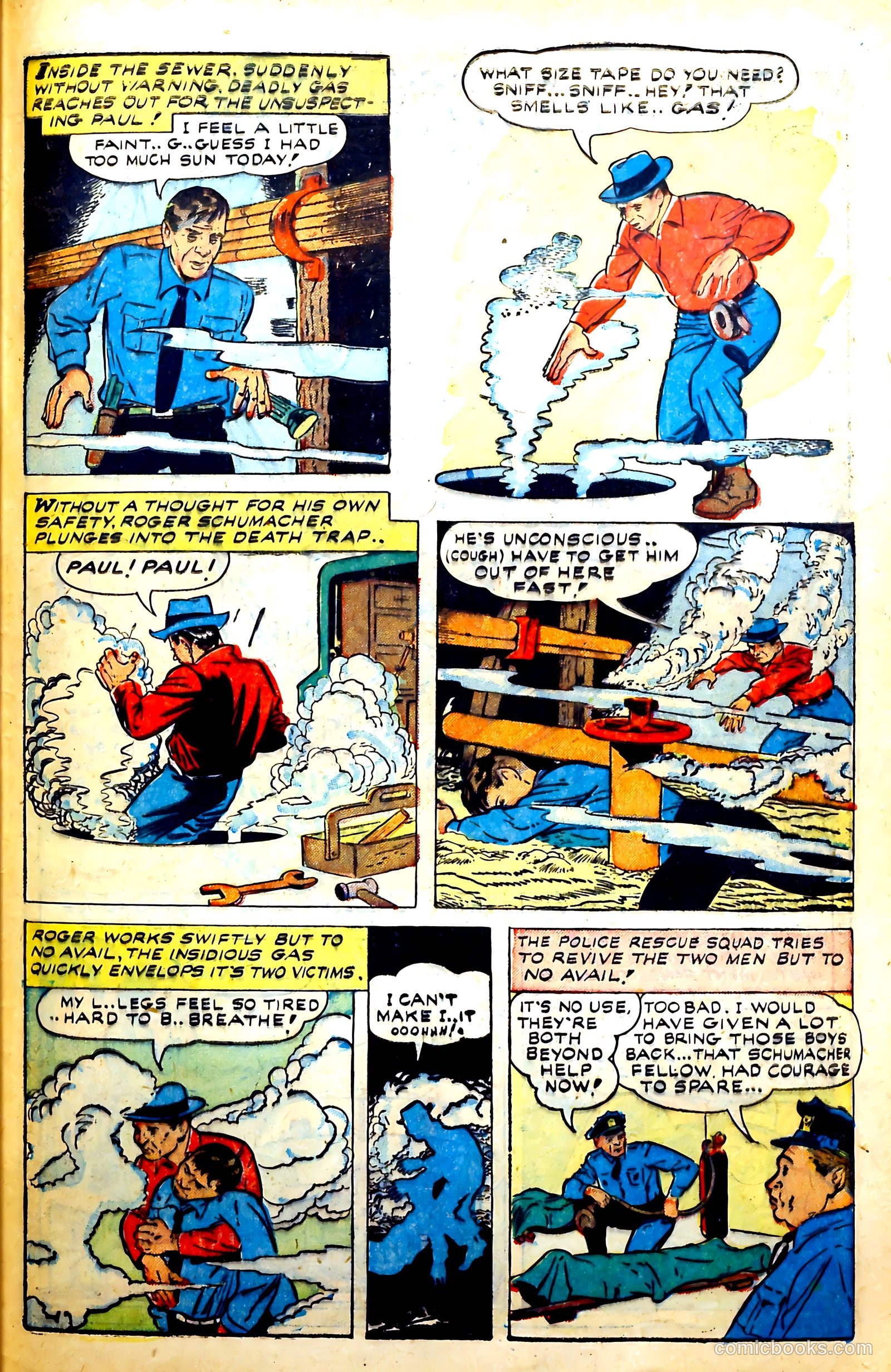 New Heroic Comics #55 (1949) — page 47 of 53