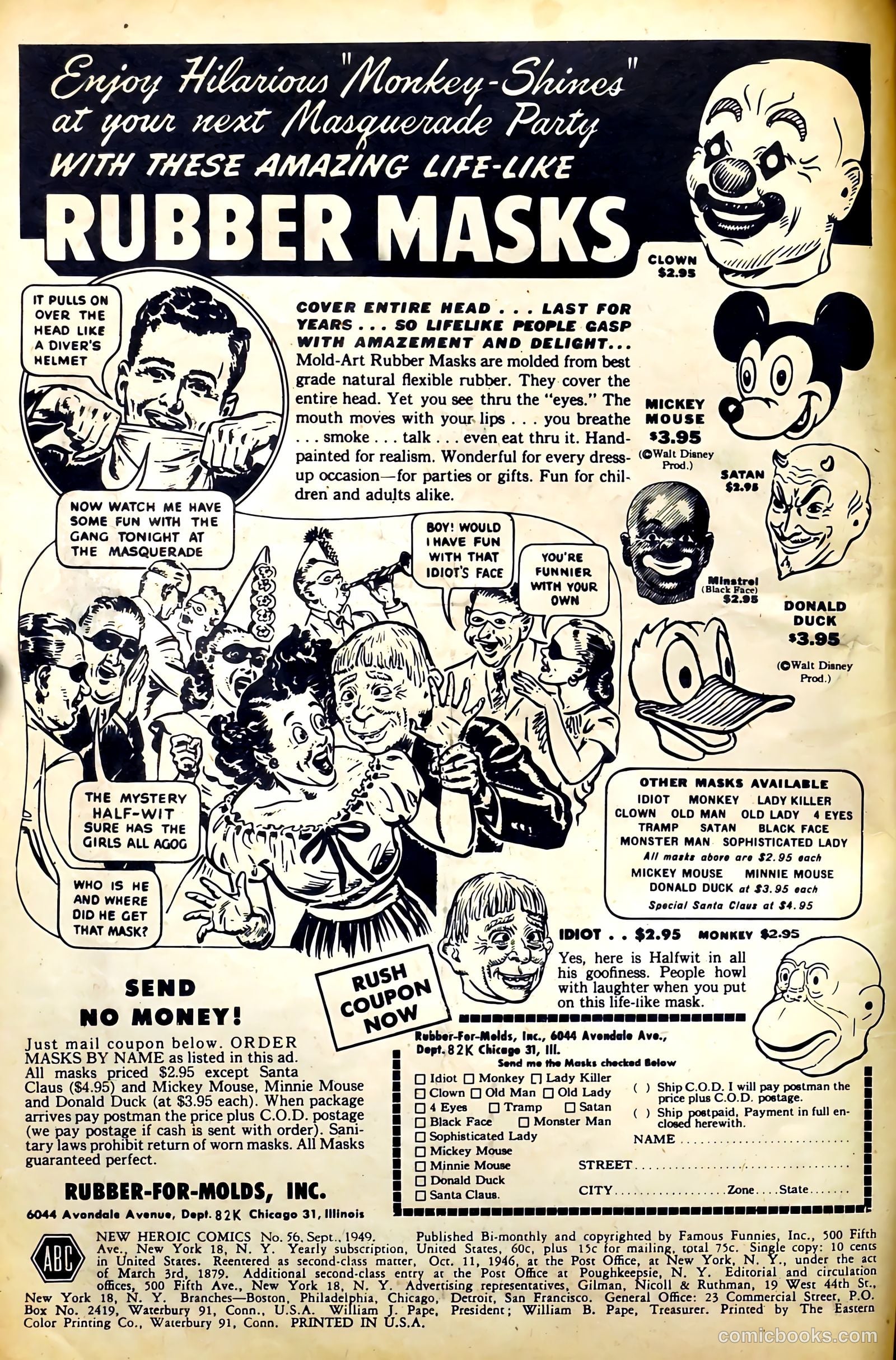New Heroic Comics #56 (1949) — page 2 of 52