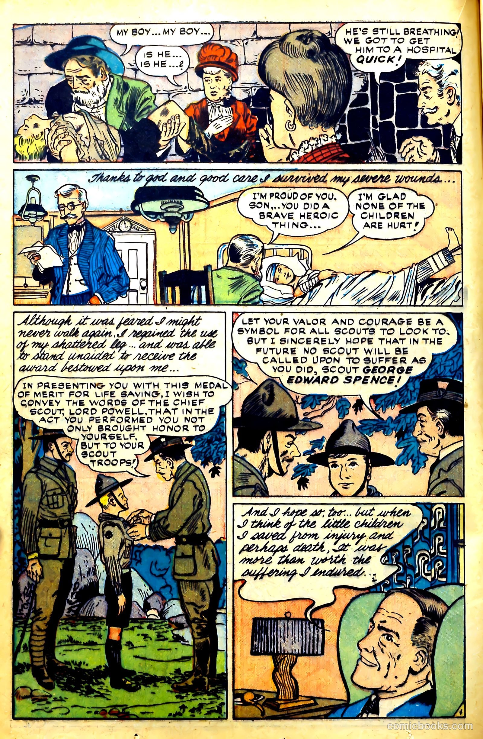 New Heroic Comics #57 (1949) — page 16 of 52
