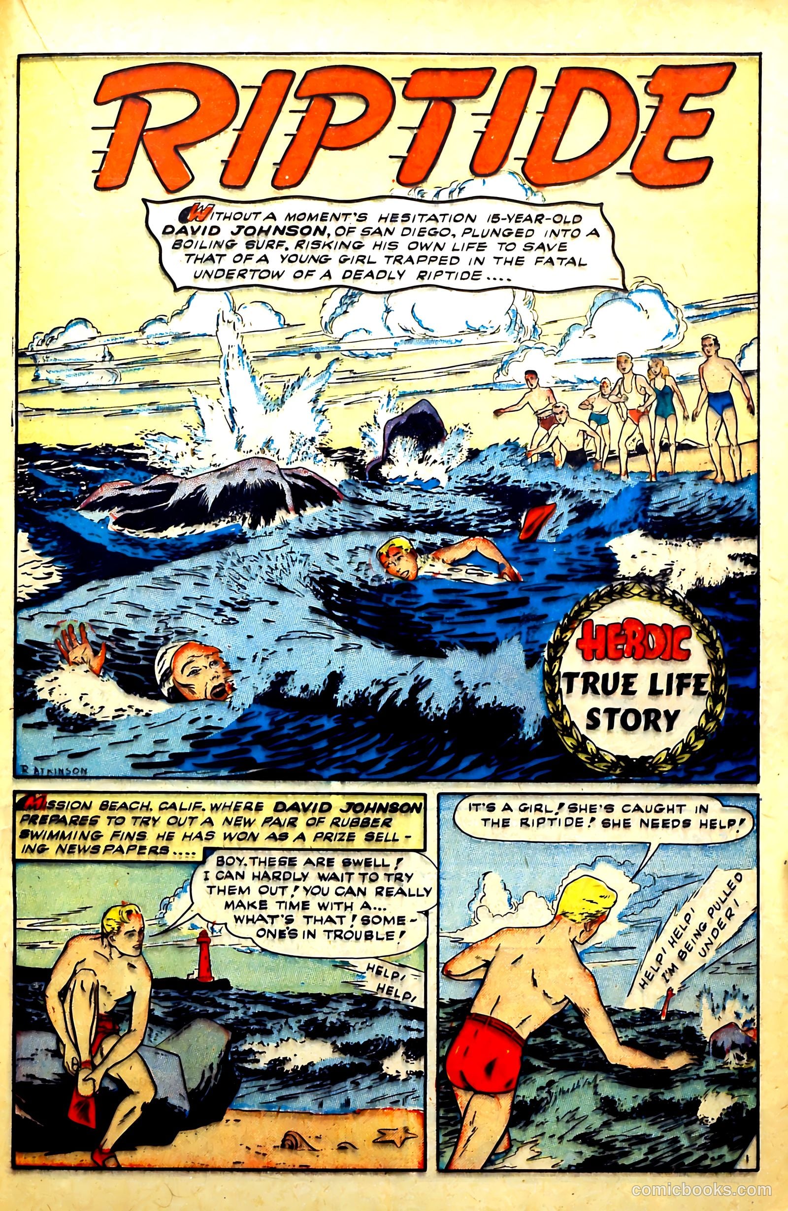 New Heroic Comics #57 (1949) — page 33 of 52