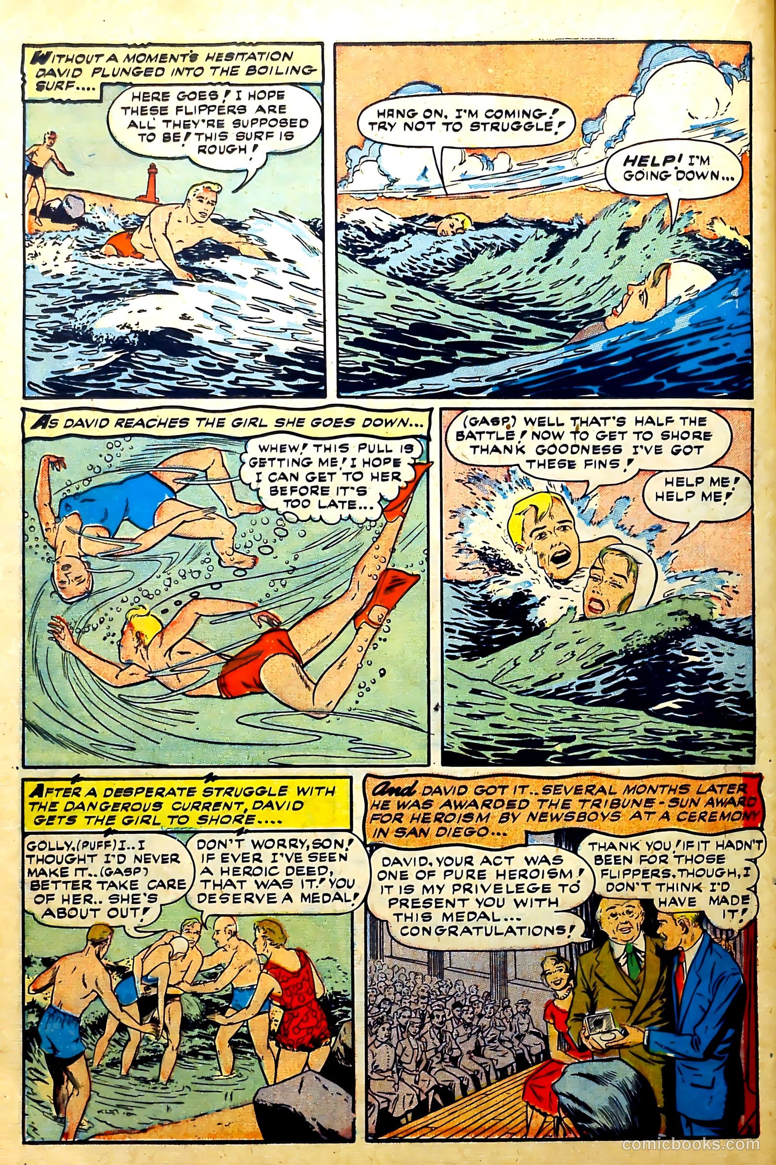 New Heroic Comics #57 (1949) — page 34 of 52