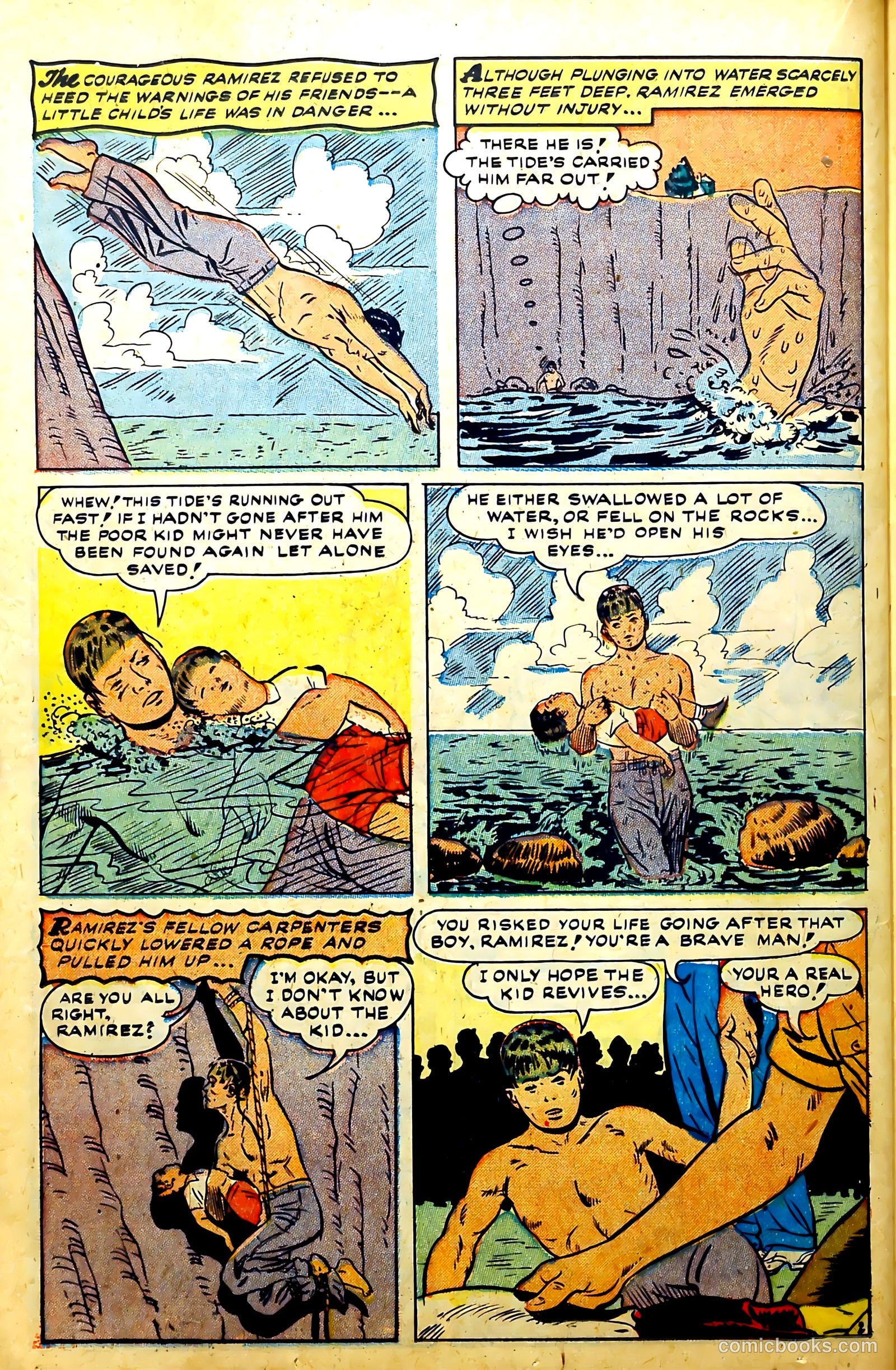 New Heroic Comics #57 (1949) — page 36 of 52