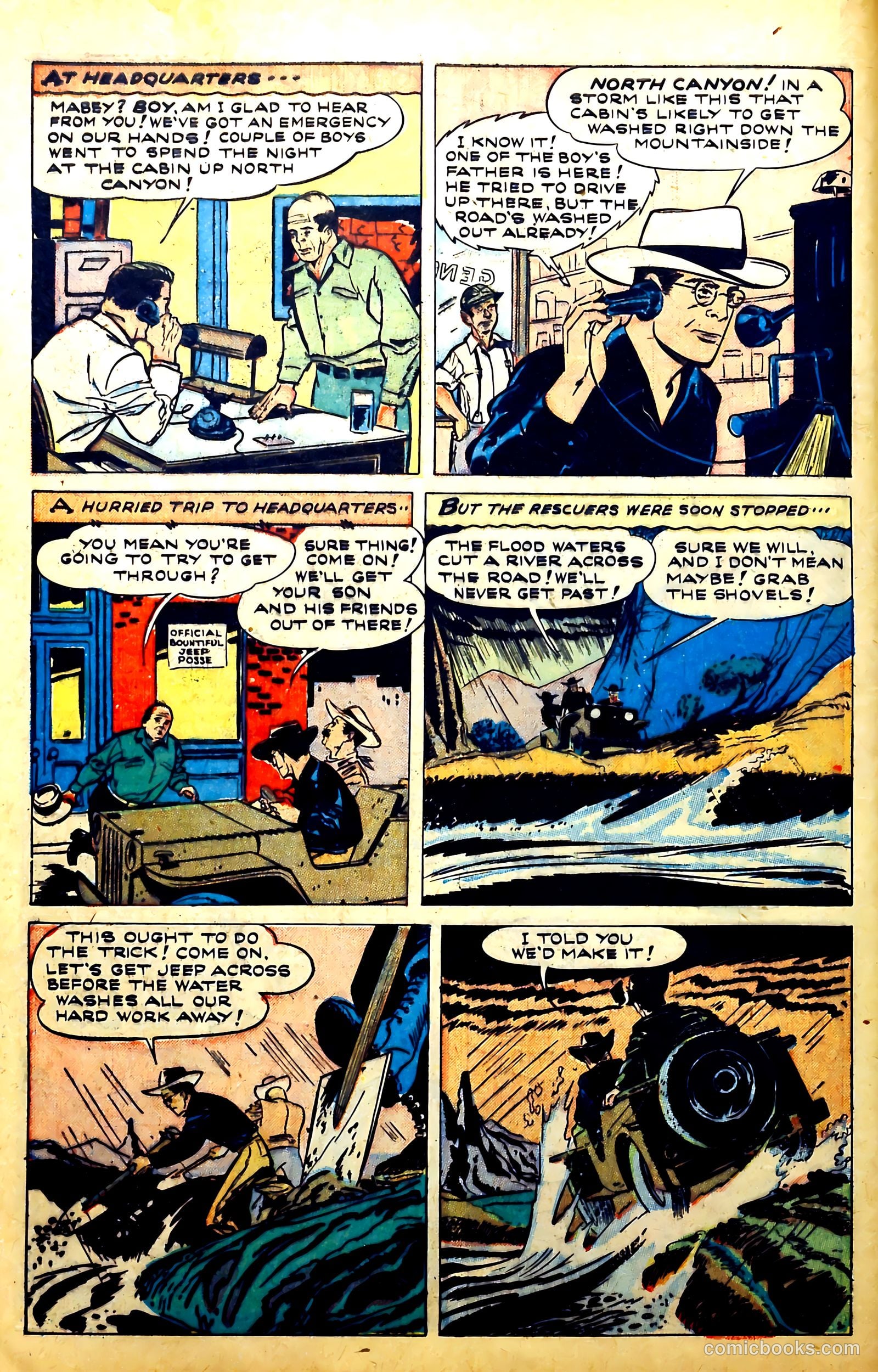 New Heroic Comics #57 (1949) — page 40 of 52