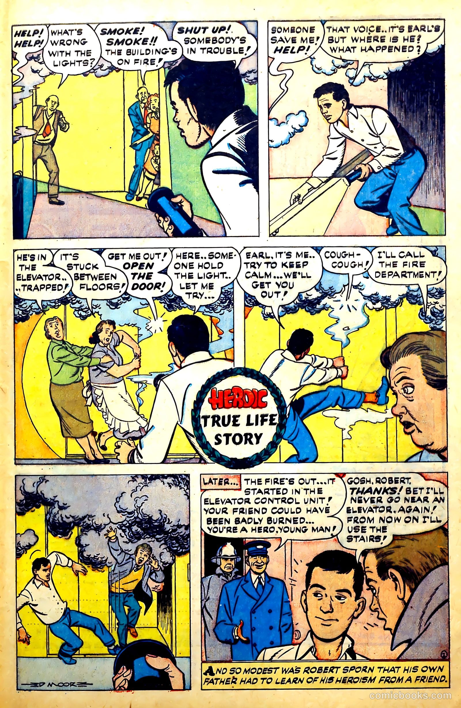 New Heroic Comics #57 (1949) — page 49 of 52
