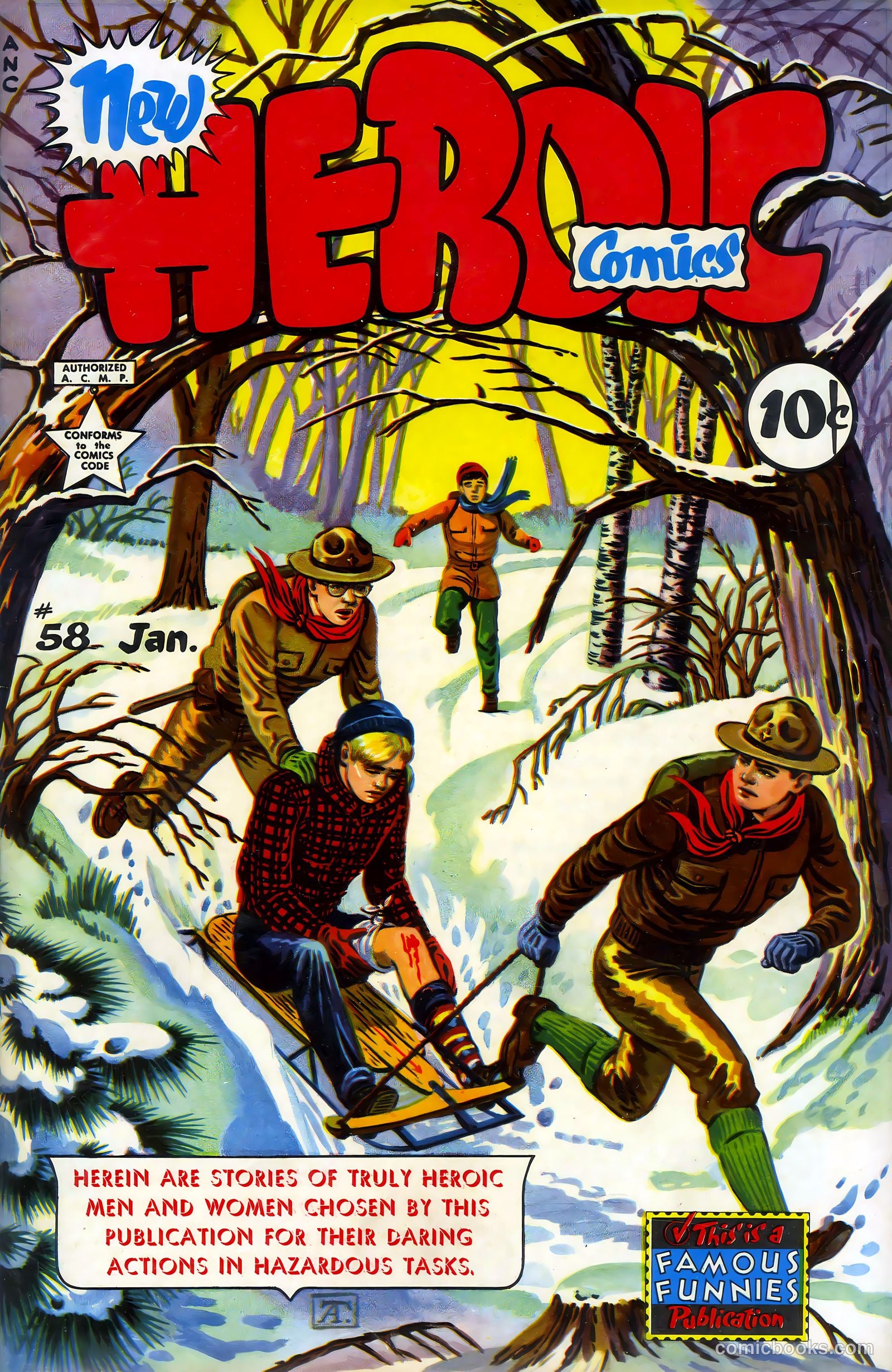 New Heroic Comics #58