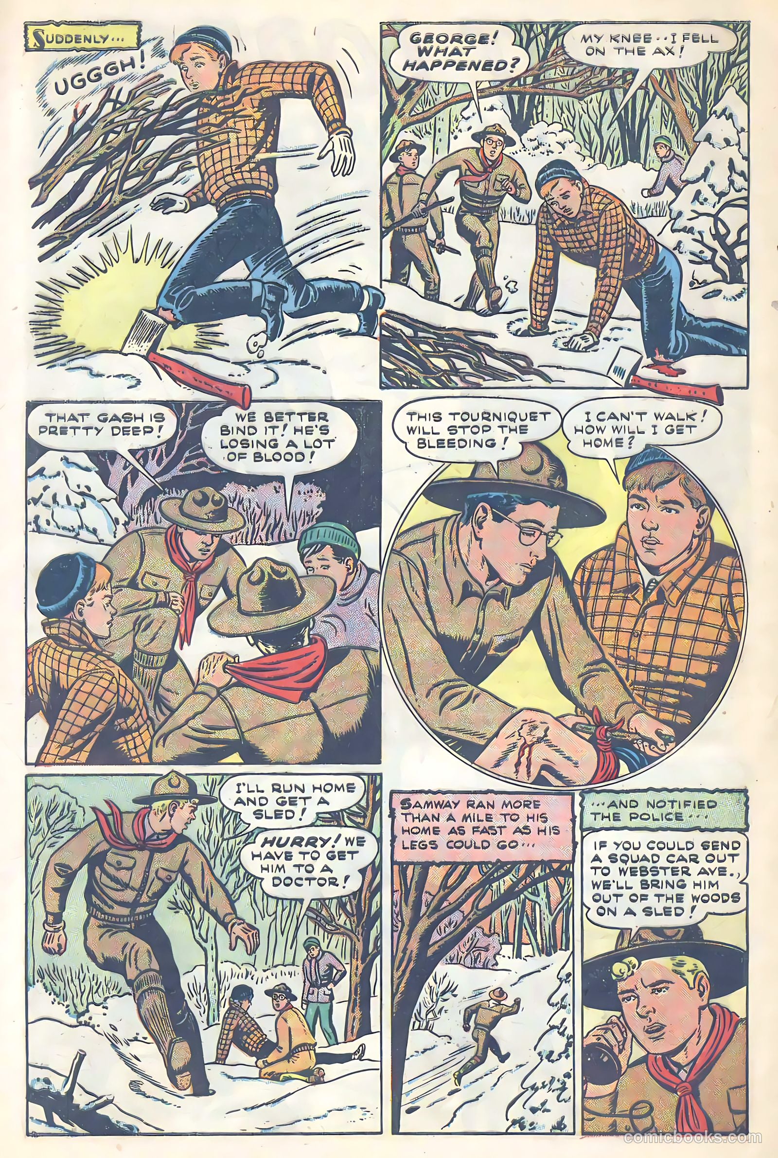 New Heroic Comics #58 (1950) — page 4 of 52