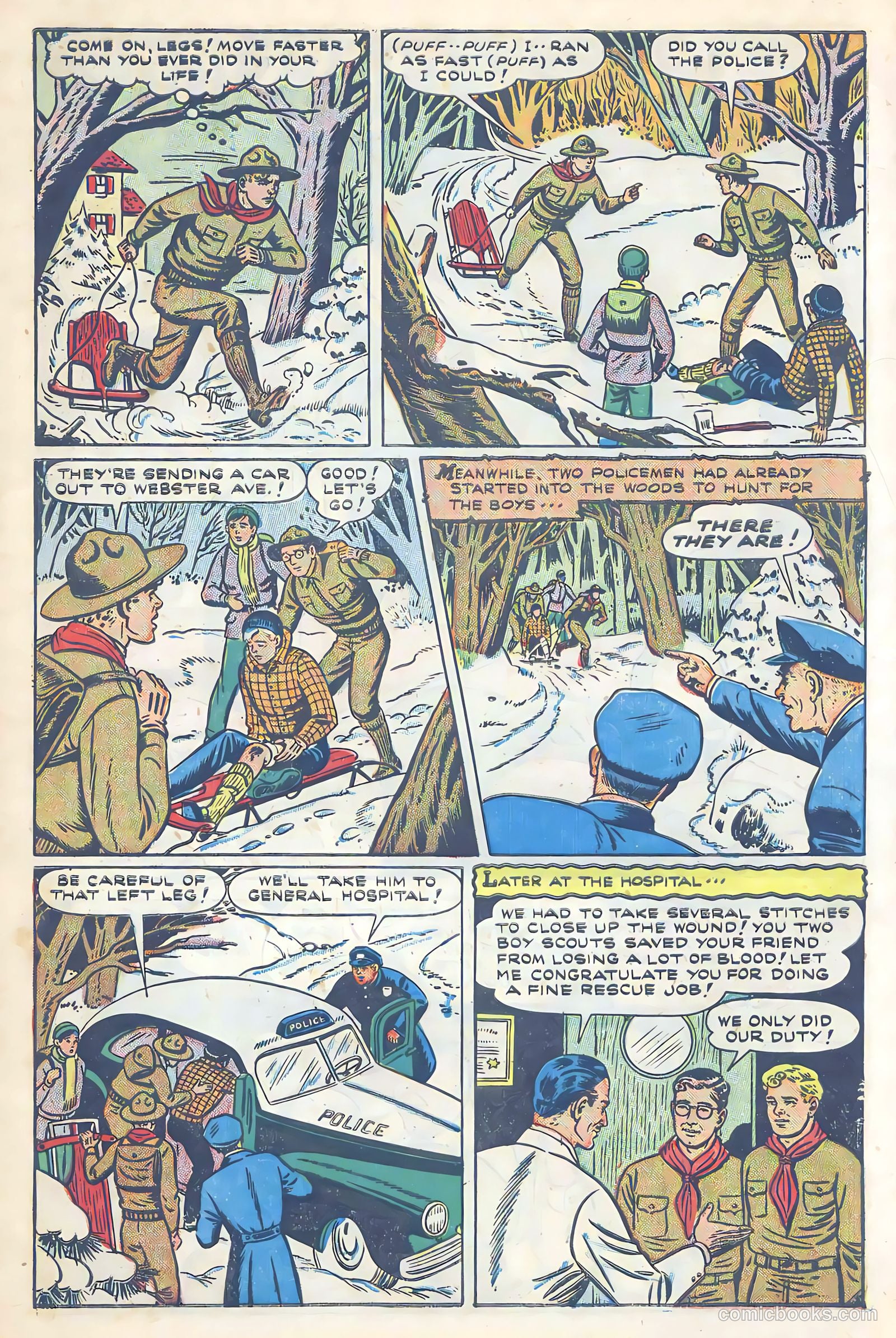 New Heroic Comics #58 (1950) — page 5 of 52