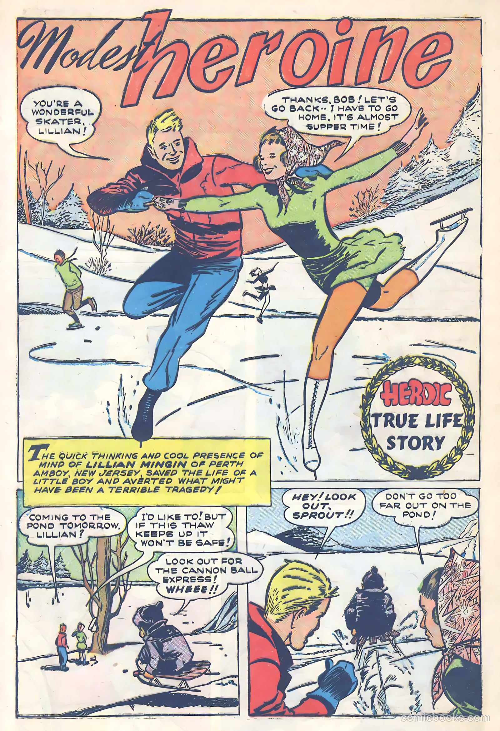 New Heroic Comics #58 (1950) — page 8 of 52