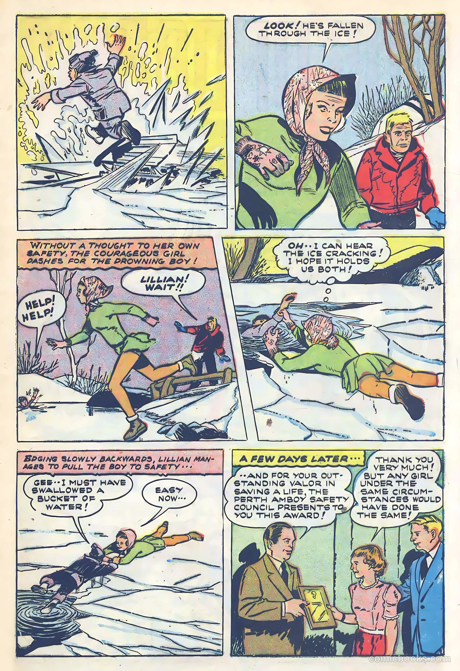 New Heroic Comics #58 (1950) — page 9 of 52