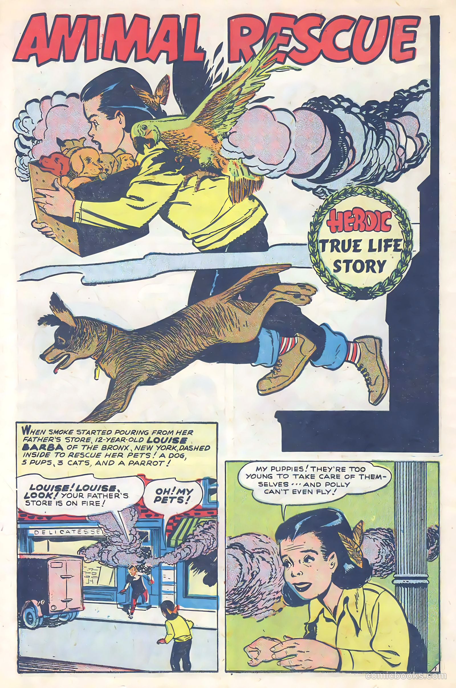 New Heroic Comics #58 (1950) — page 22 of 52