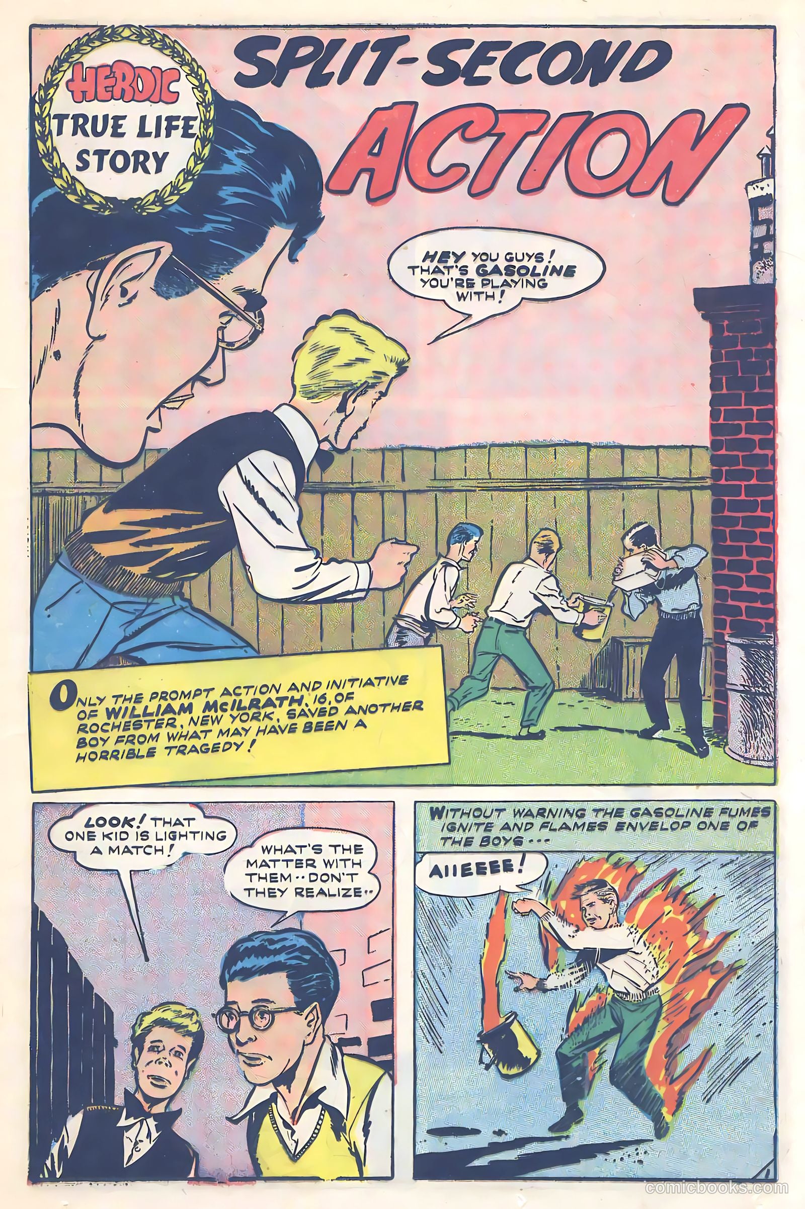New Heroic Comics #58 (1950) — page 33 of 52