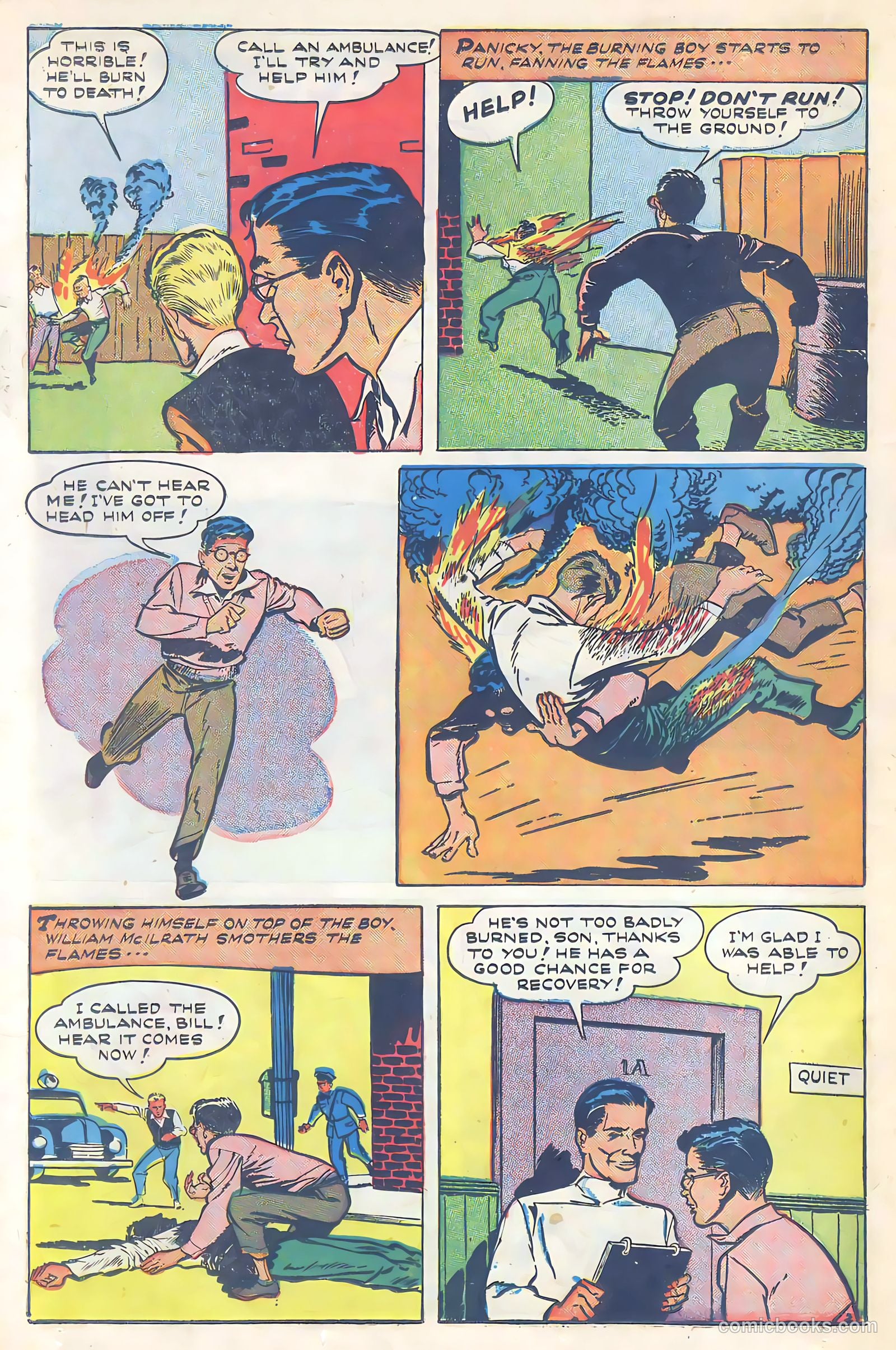 New Heroic Comics #58 (1950) — page 34 of 52