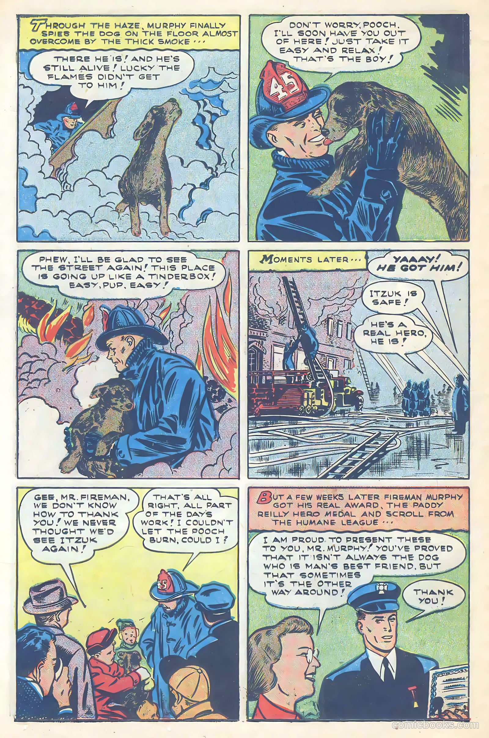 New Heroic Comics #58 (1950) — page 38 of 52